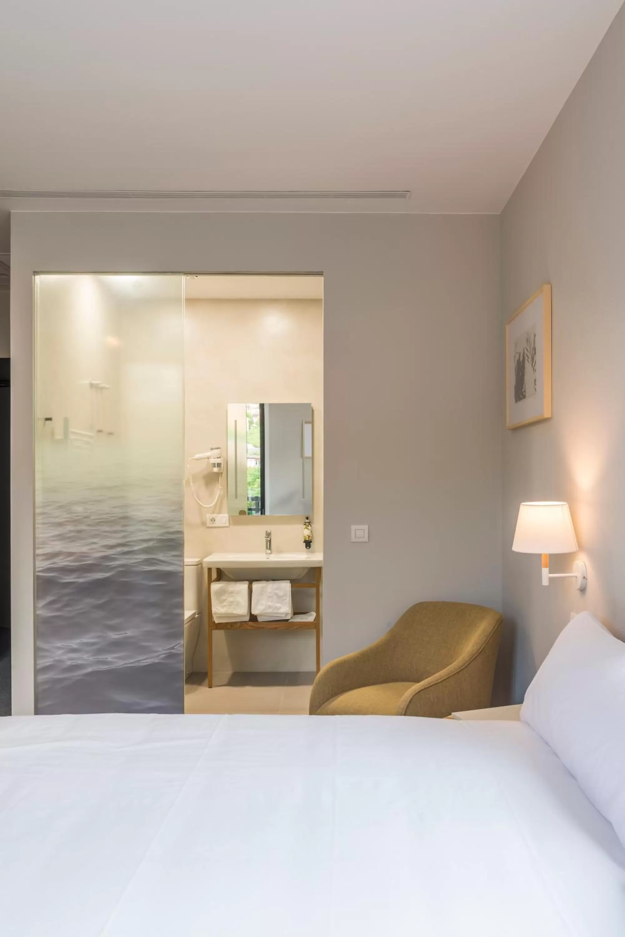 Bed in Bidaia Boutique Hotel