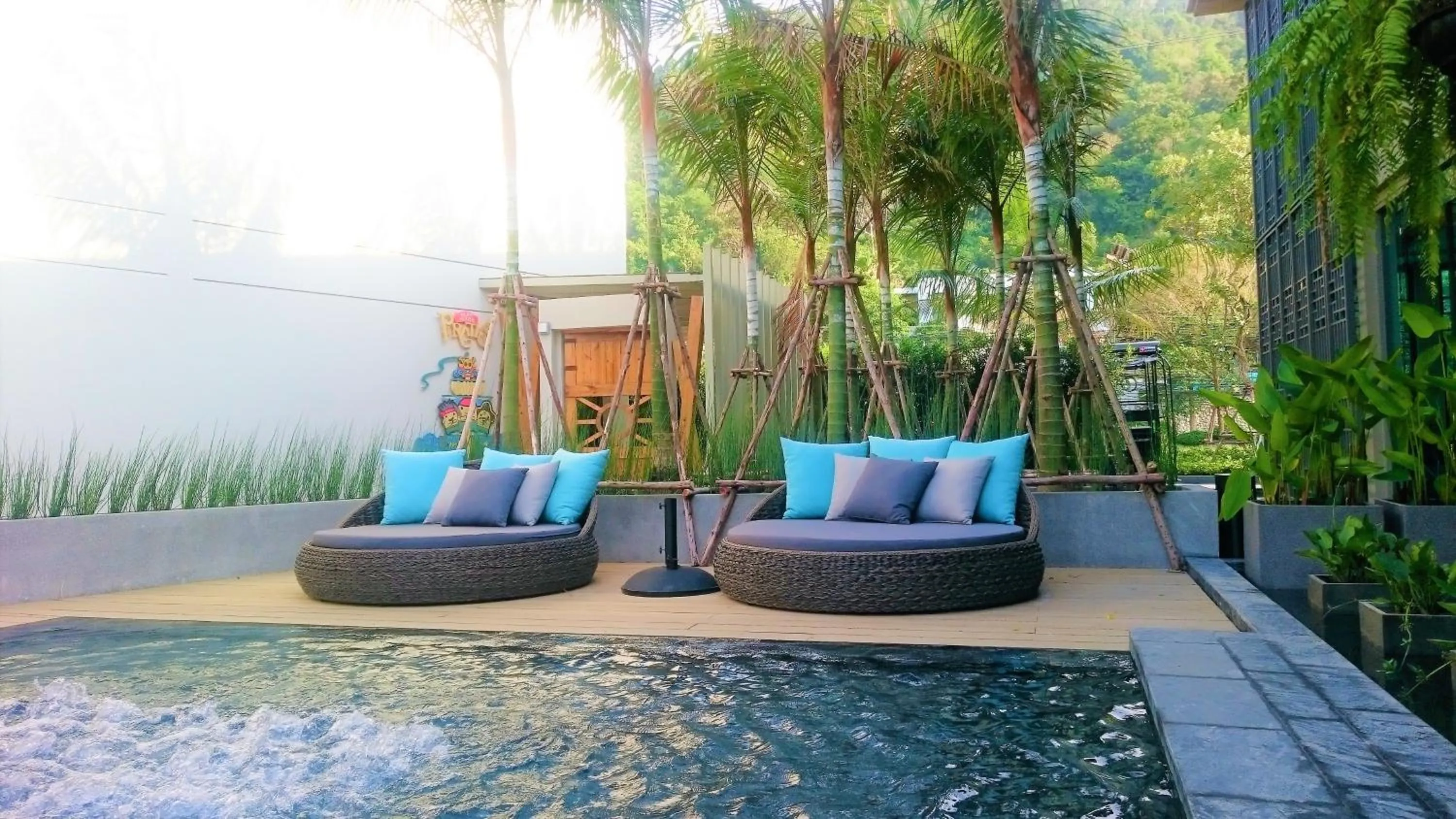 Lobby or reception in MAI HOUSE Patong Hill