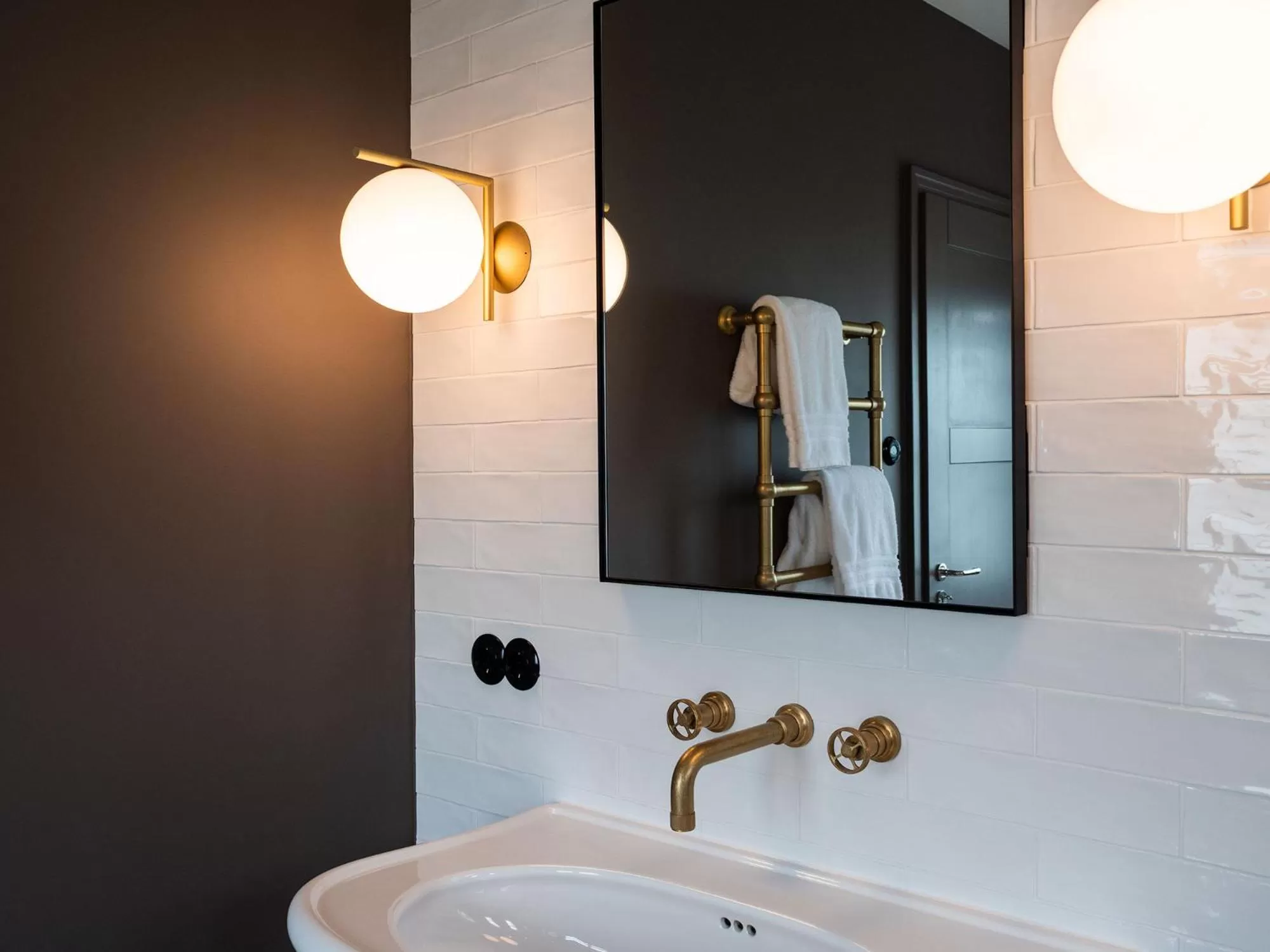 Bathroom in Alpenloge Design Hotel