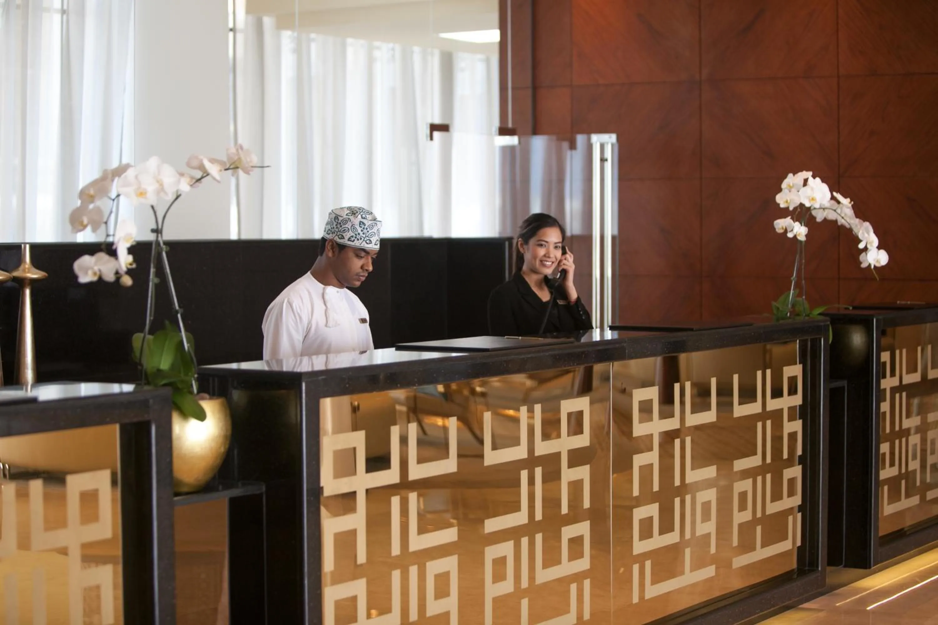 Staff in Grand Millennium Muscat