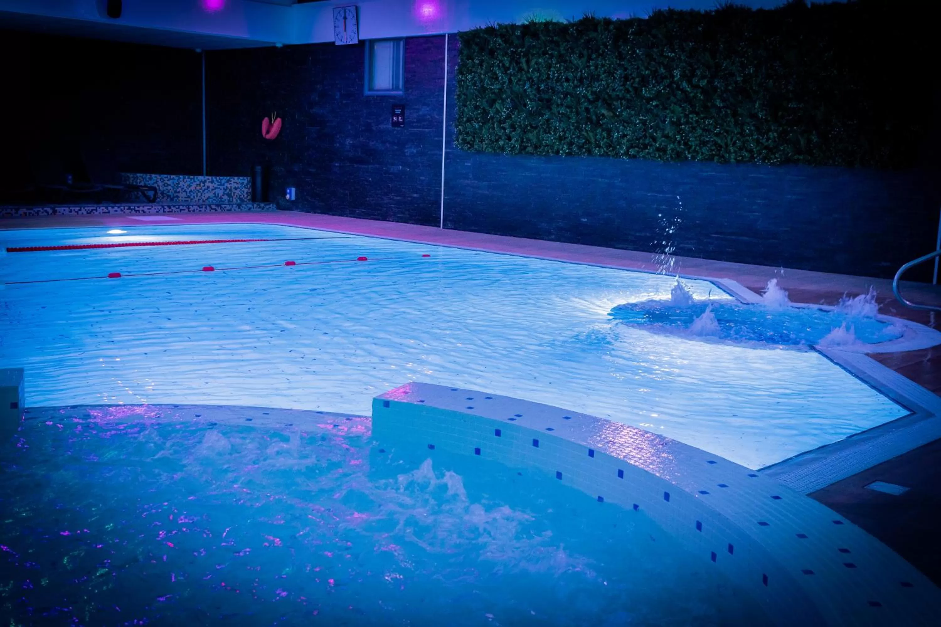 Swimming pool in Village Hotel Cardiff
