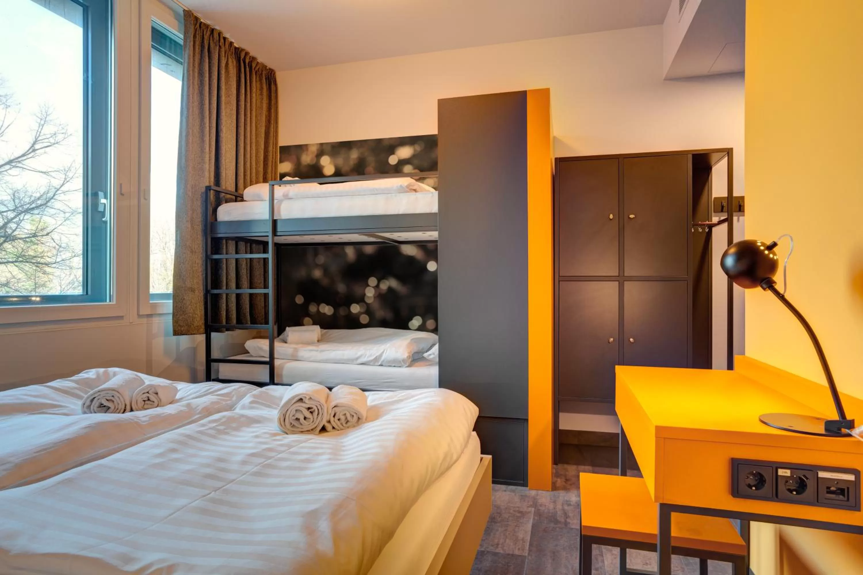 Photo of the whole room, Bed in MEININGER Hotel München Olympiapark