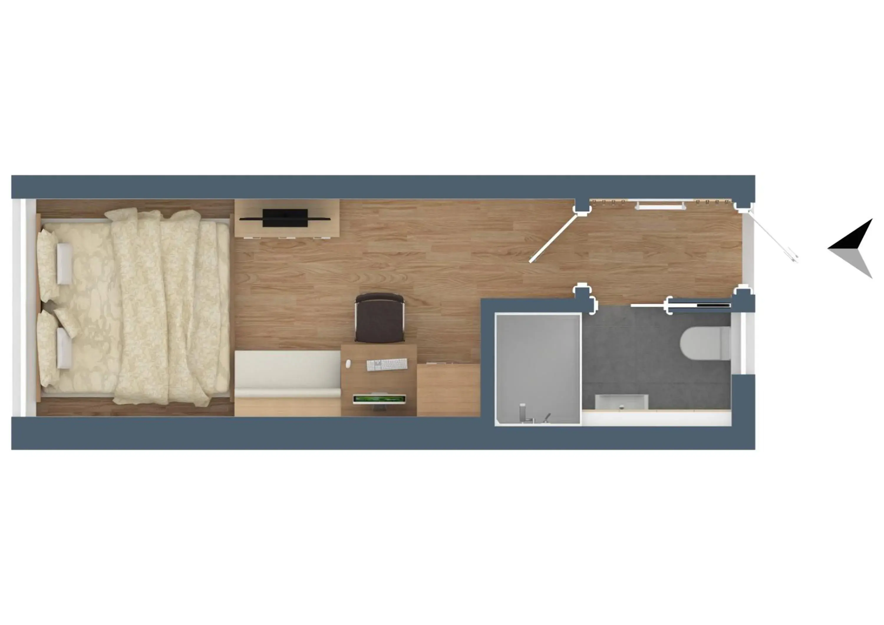 Double Room in Hotel Schwedenhaus Wismar Double Room in Hotel Schwedenhaus Wismar