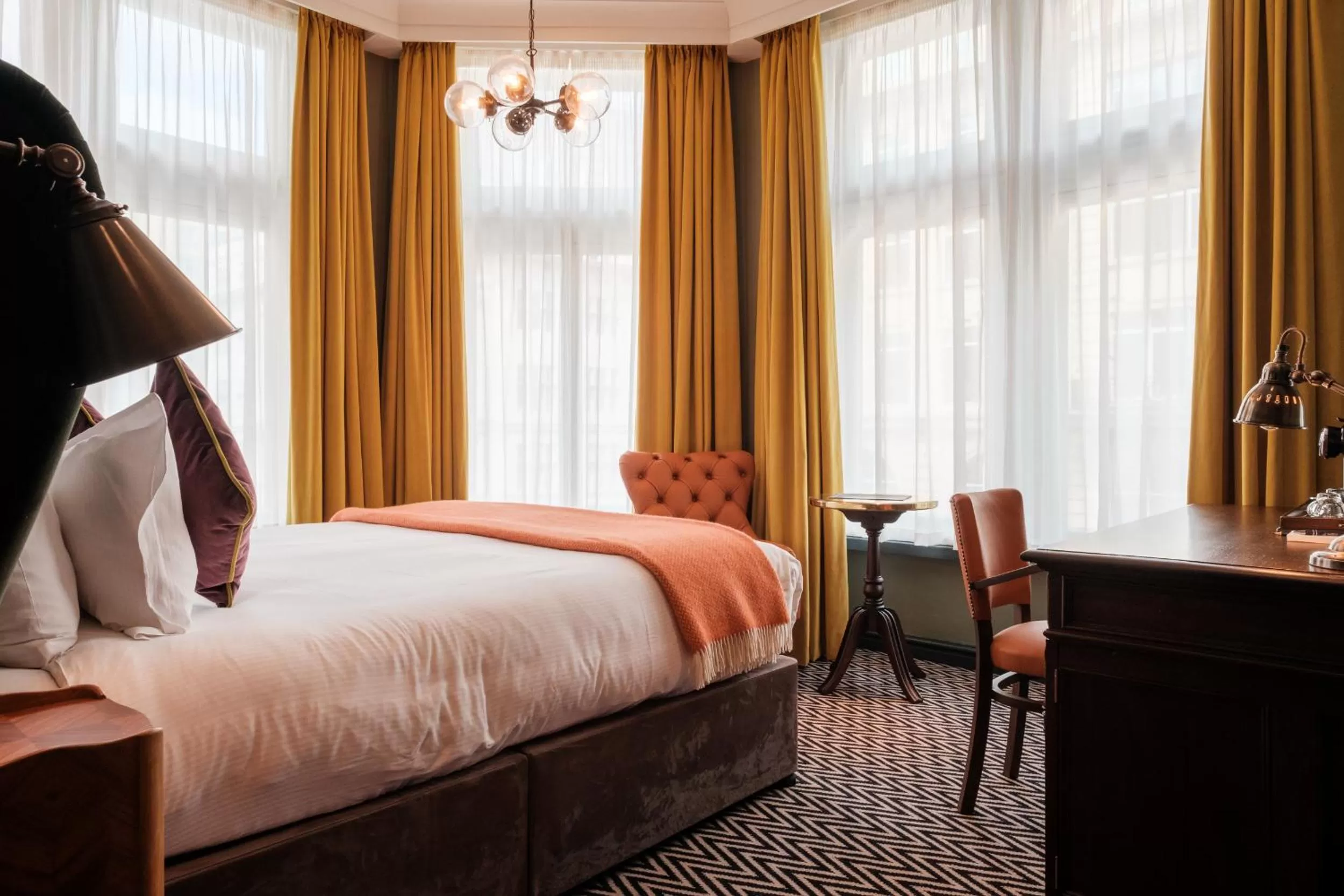 Bed in The Sanctuary House Hotel