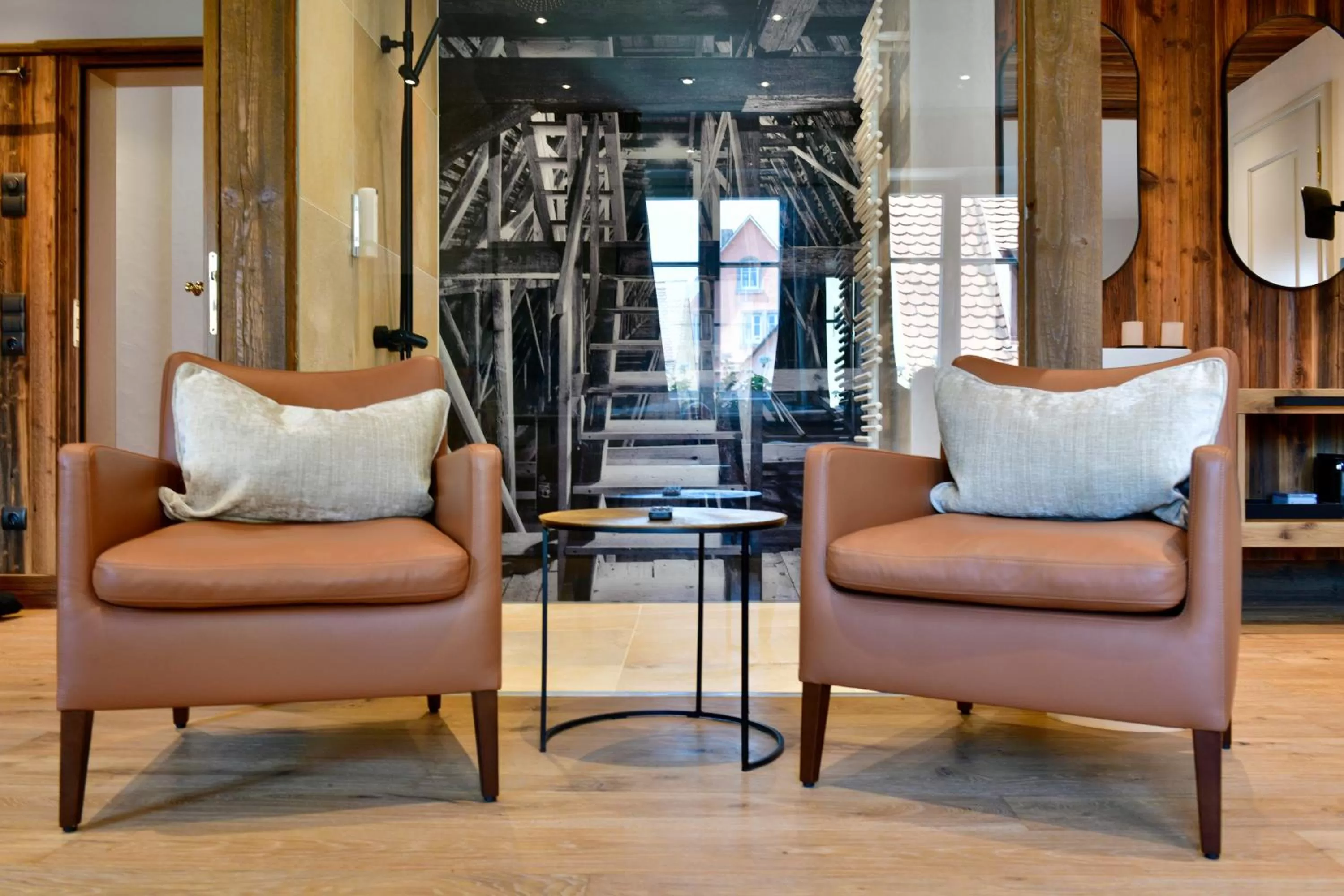 Seating area in Romantik Hotel Markusturm