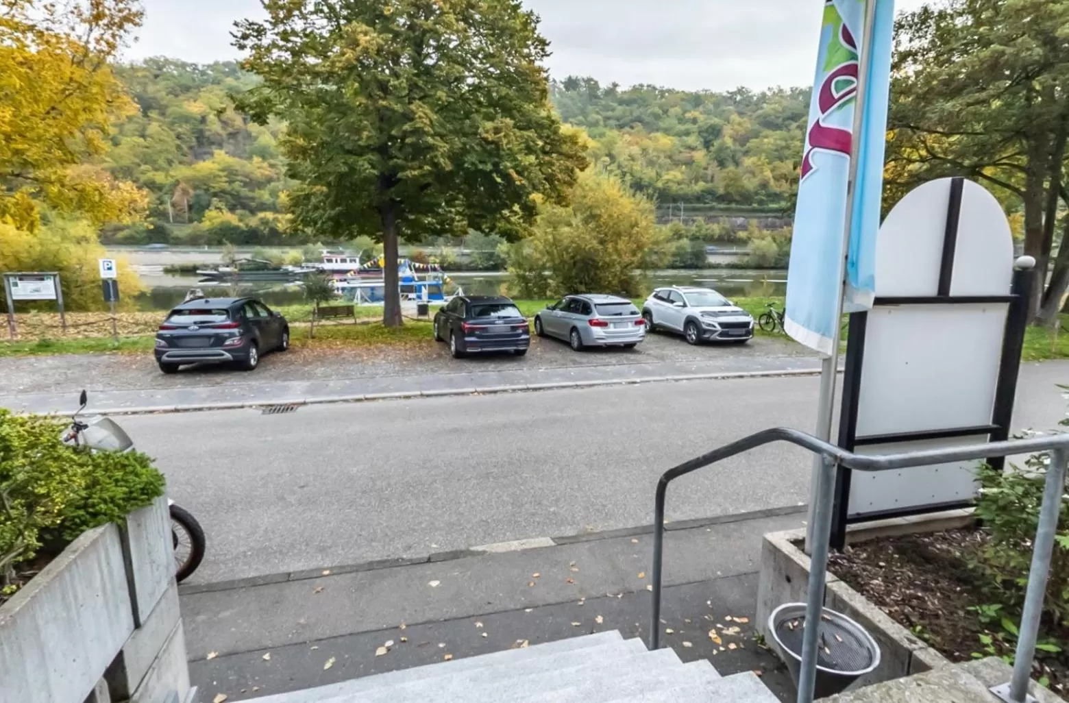 River view in Hotel-Gasthof zum Ritter