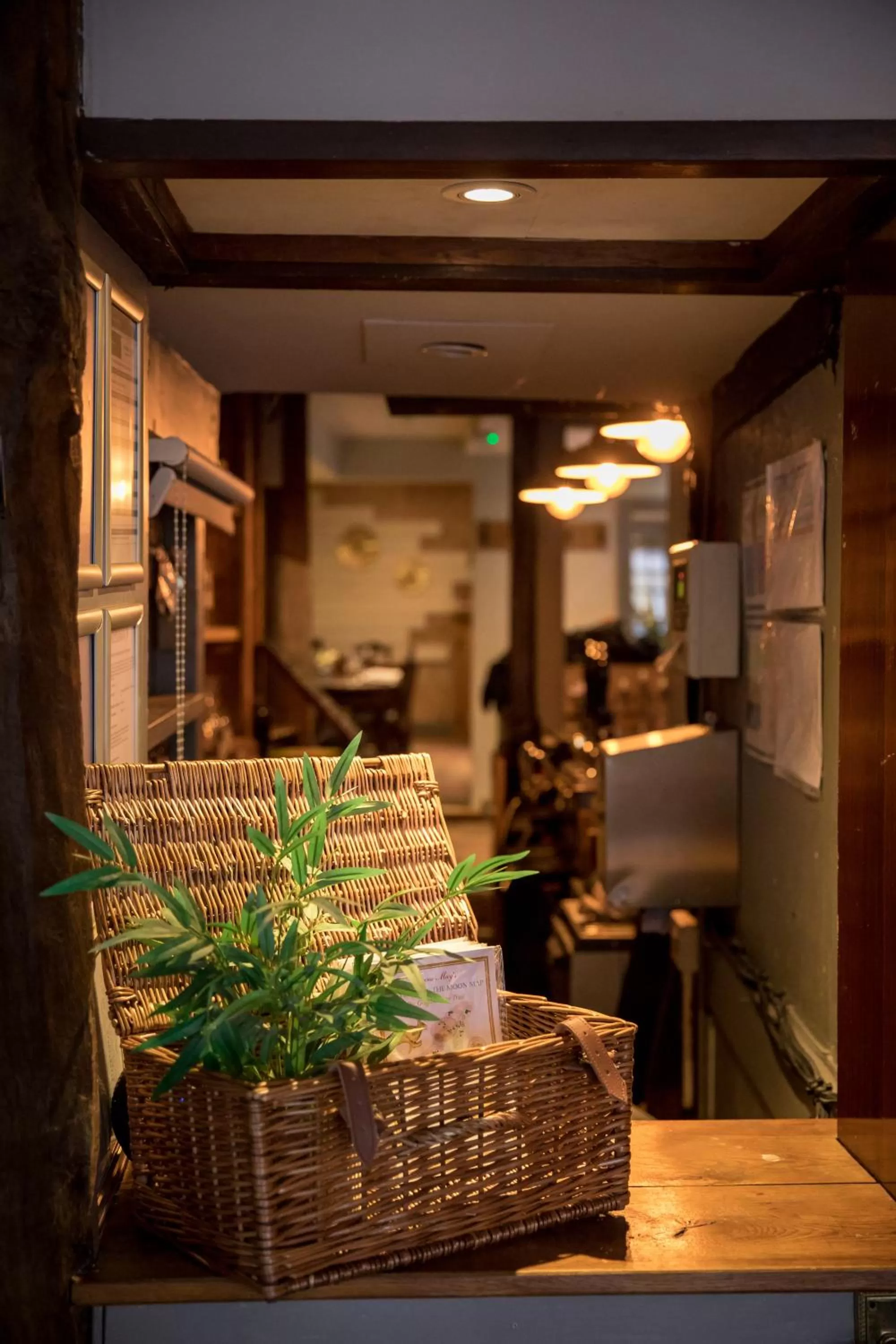 Lobby or reception in The Black Swan Inn