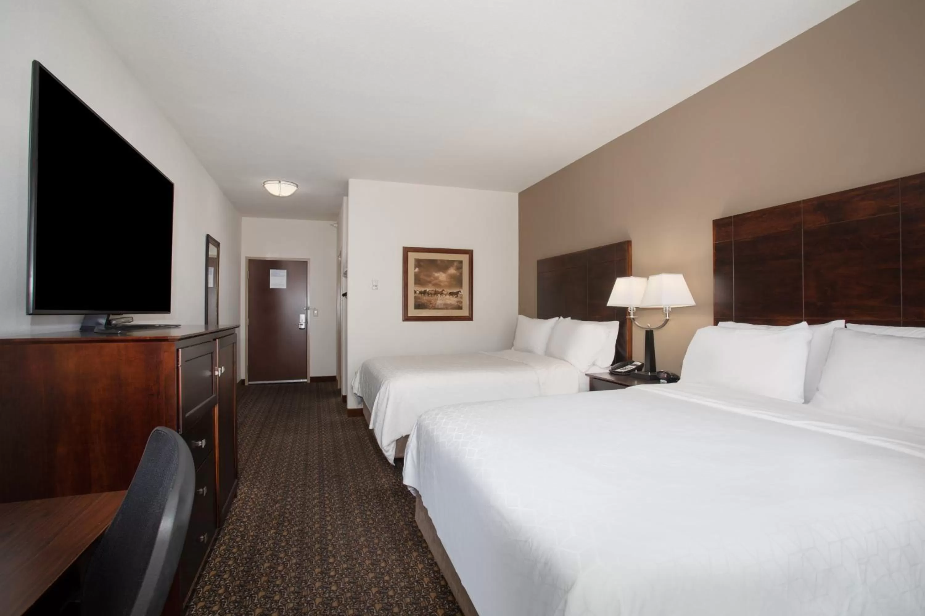 Photo of the whole room, Bed in Holiday Inn Express Hotel & Suites Lander by IHG
