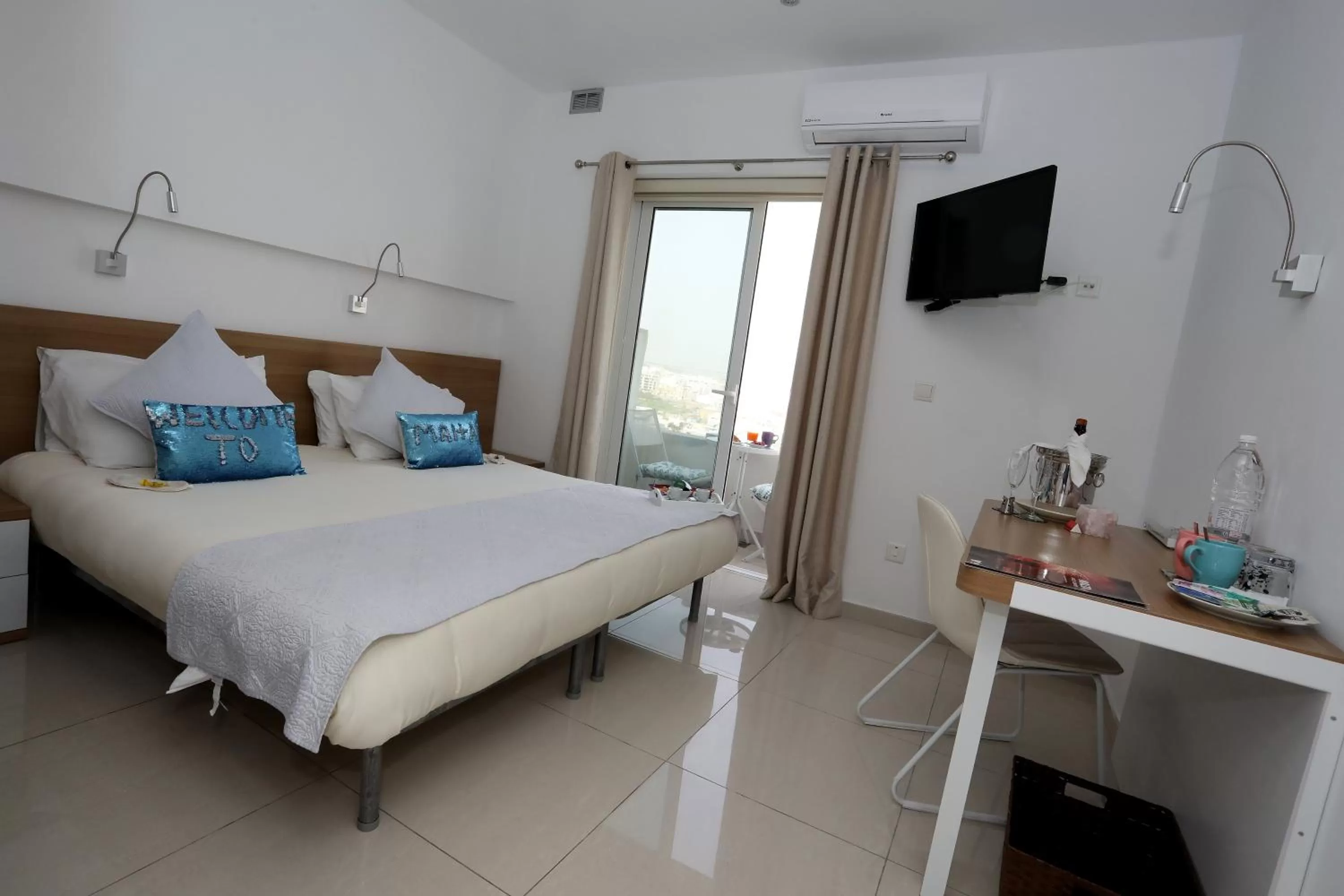 Bed in Escape to St Julians