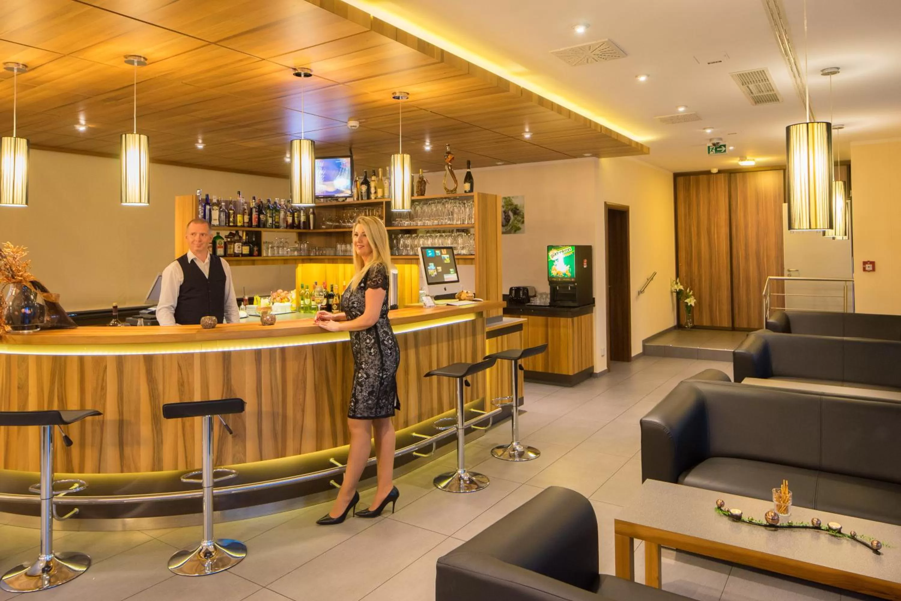 Lounge or bar in Hotel Meridian ***superior