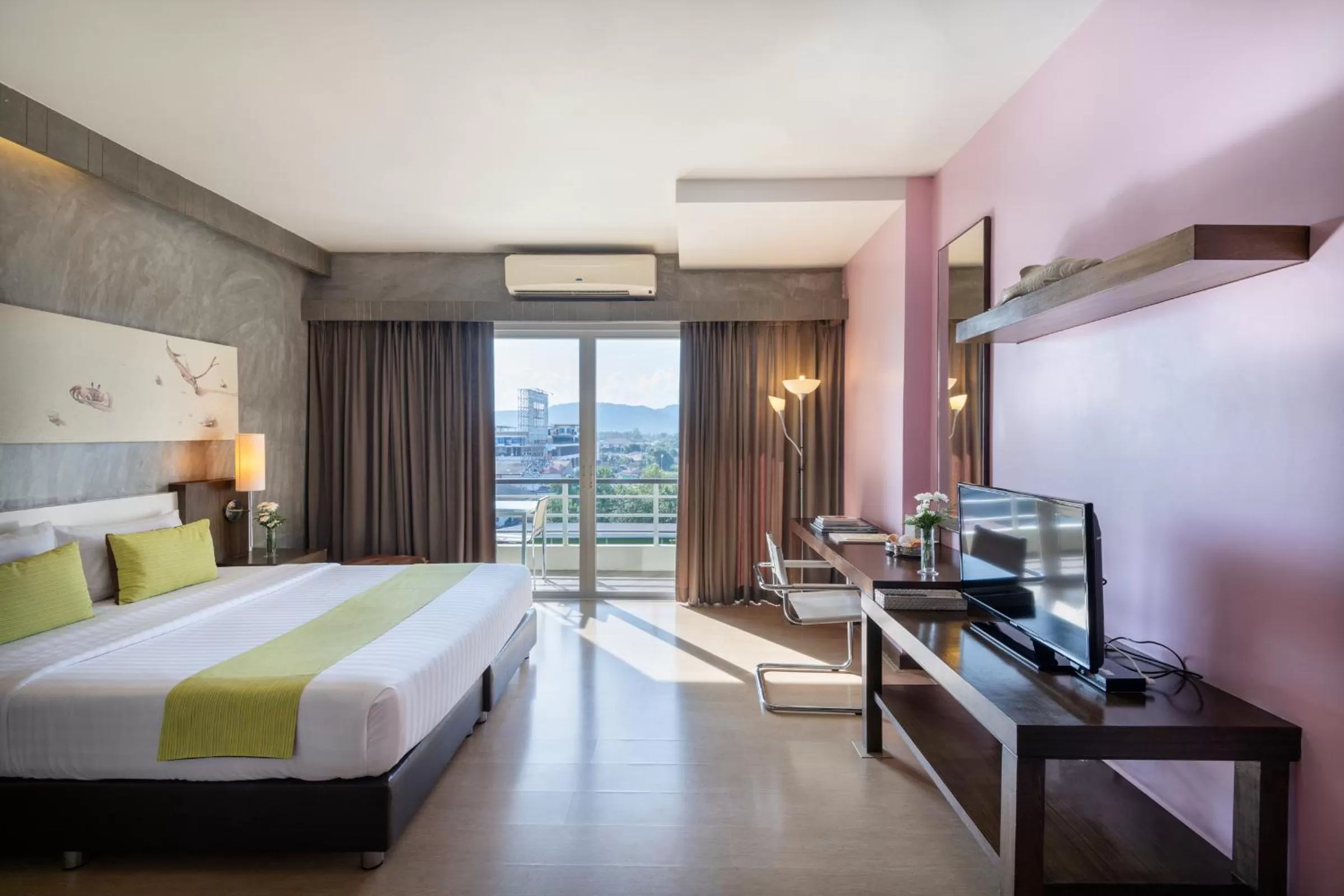 Bed in Silathip Huahin Serviced Apartment