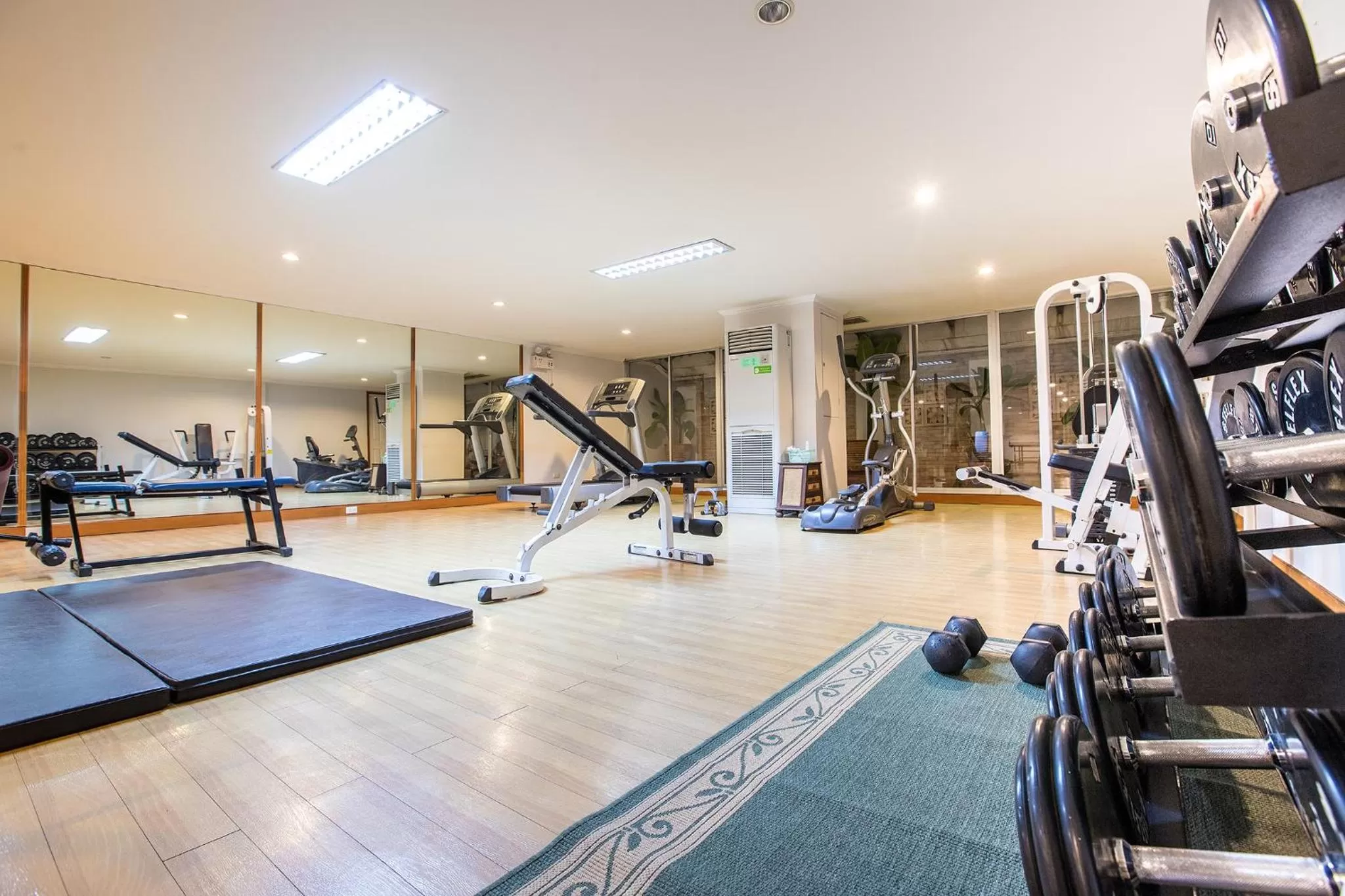 Fitness centre/facilities in Viangbua Mansion