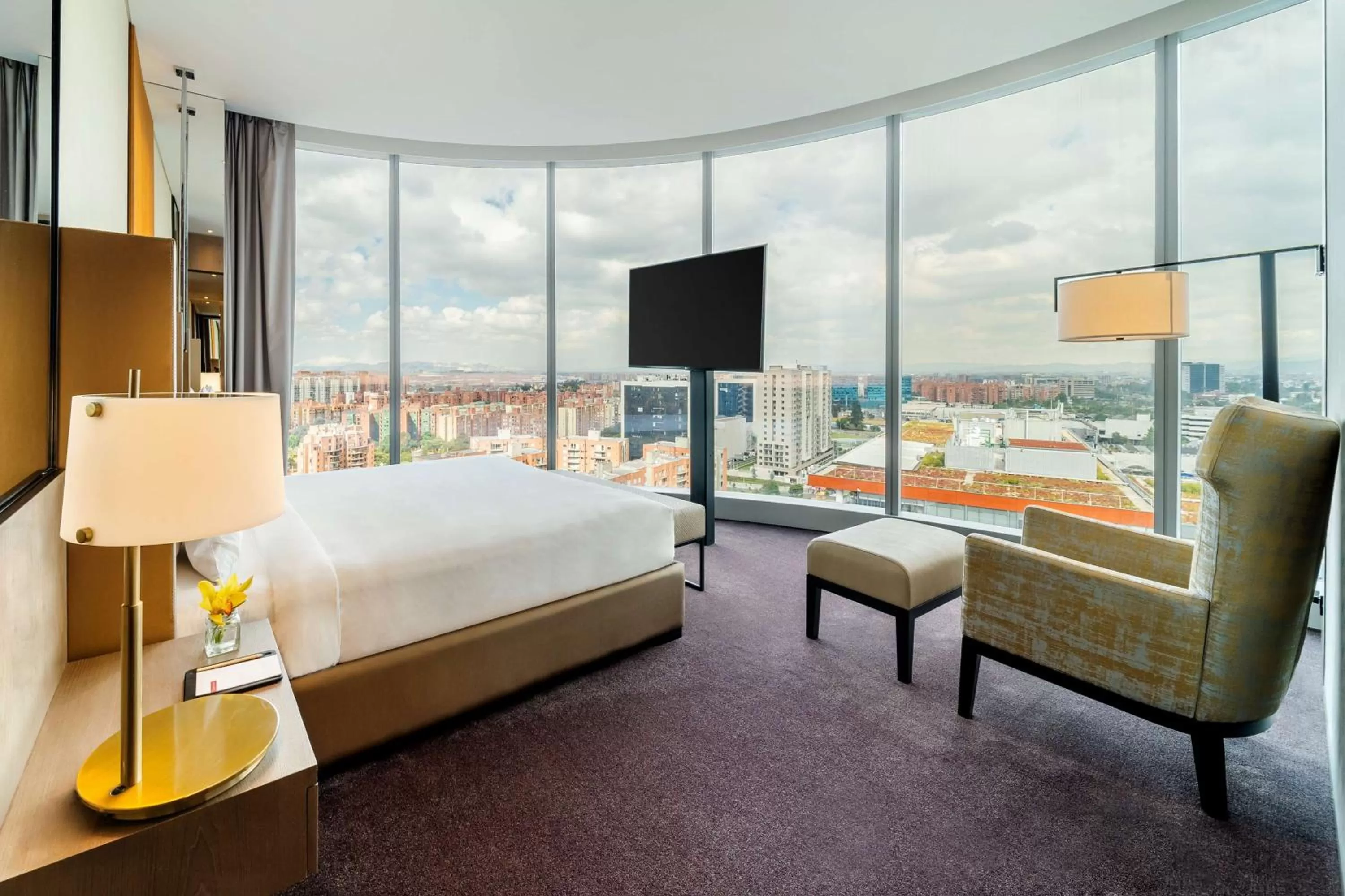 Photo of the whole room, Bed in Grand Hyatt Bogota