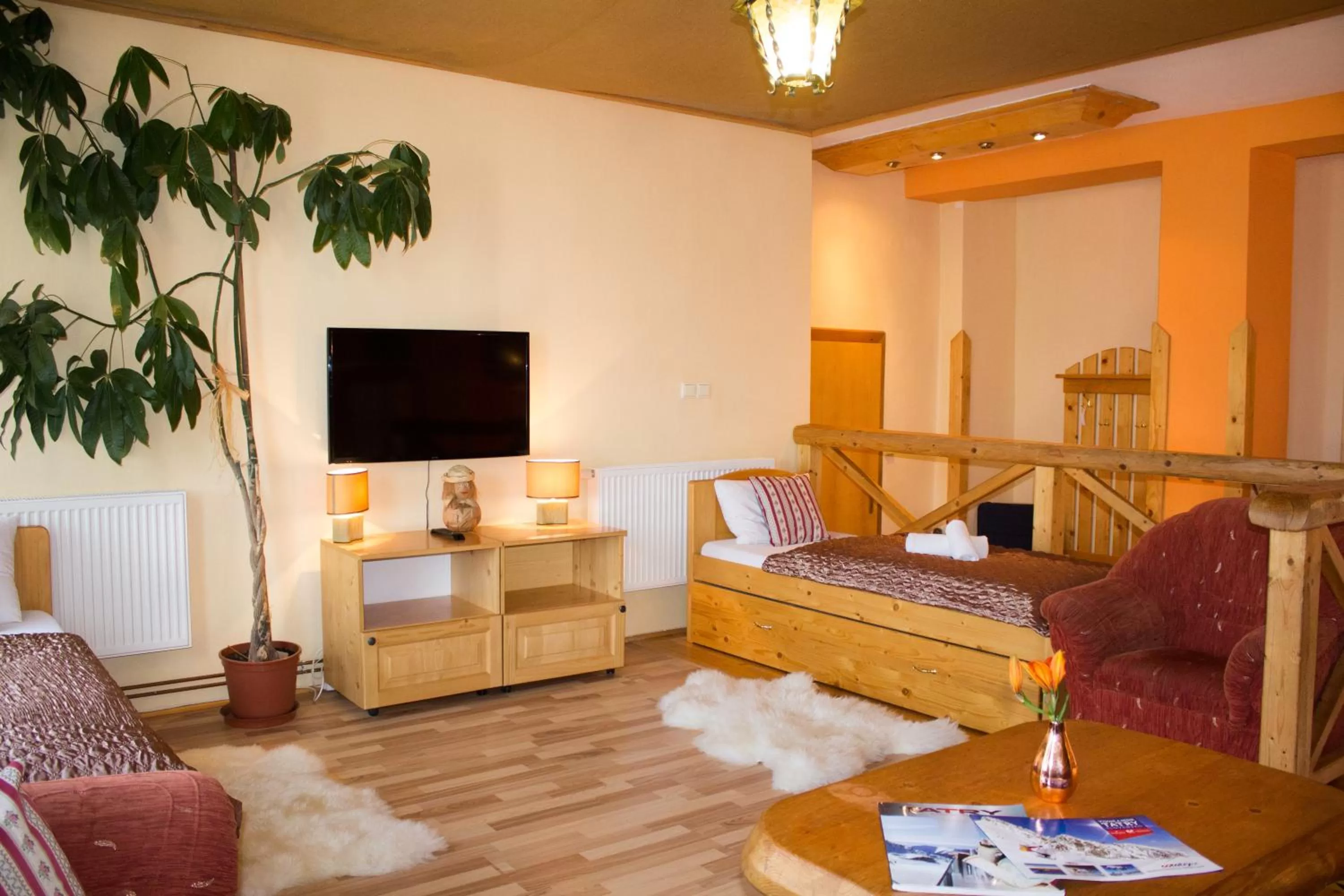 Living room, Seating Area in Apartmány Renomal