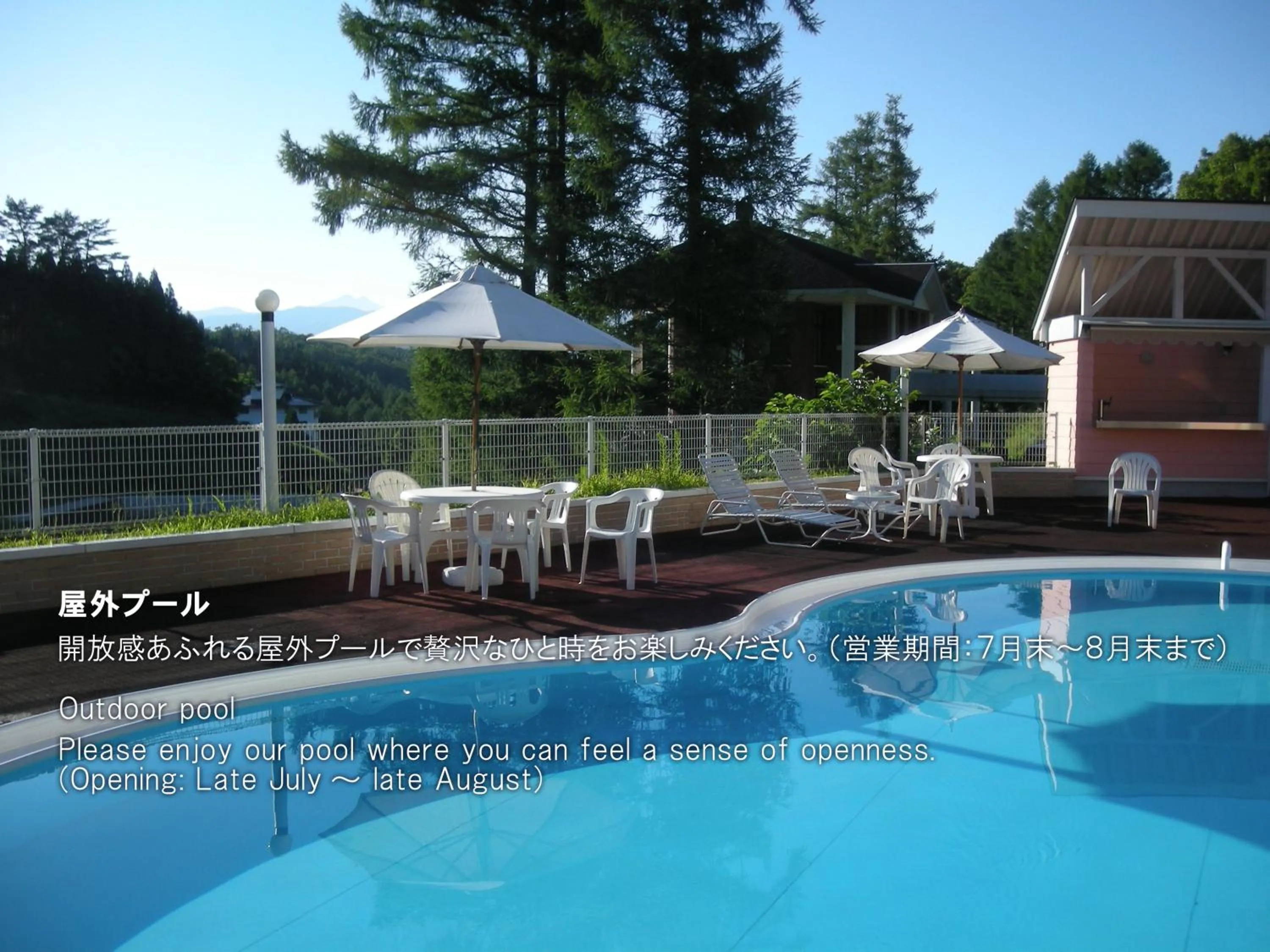 Swimming pool in Resort Villa Takayama