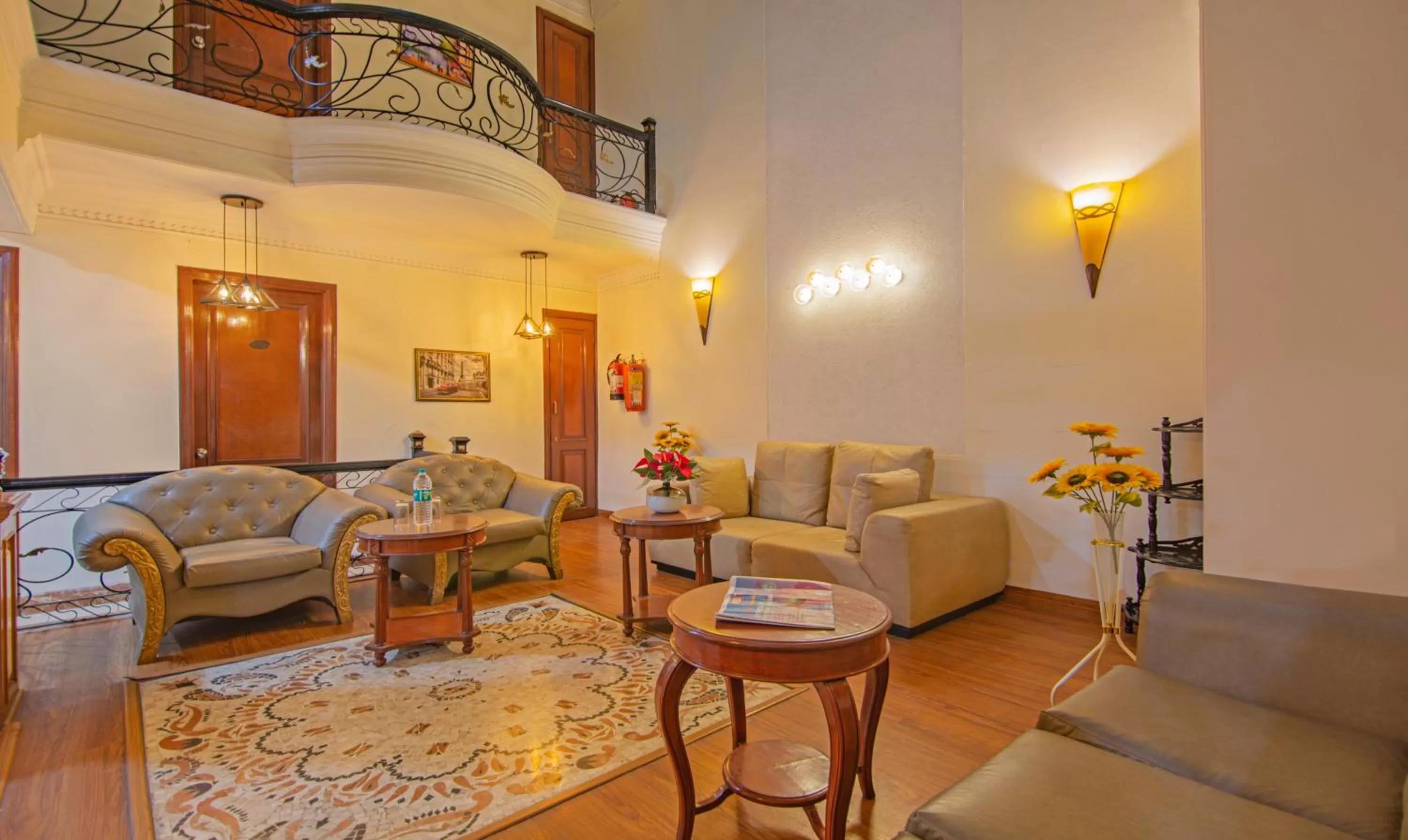 Seating area in Treebo Corporate Park