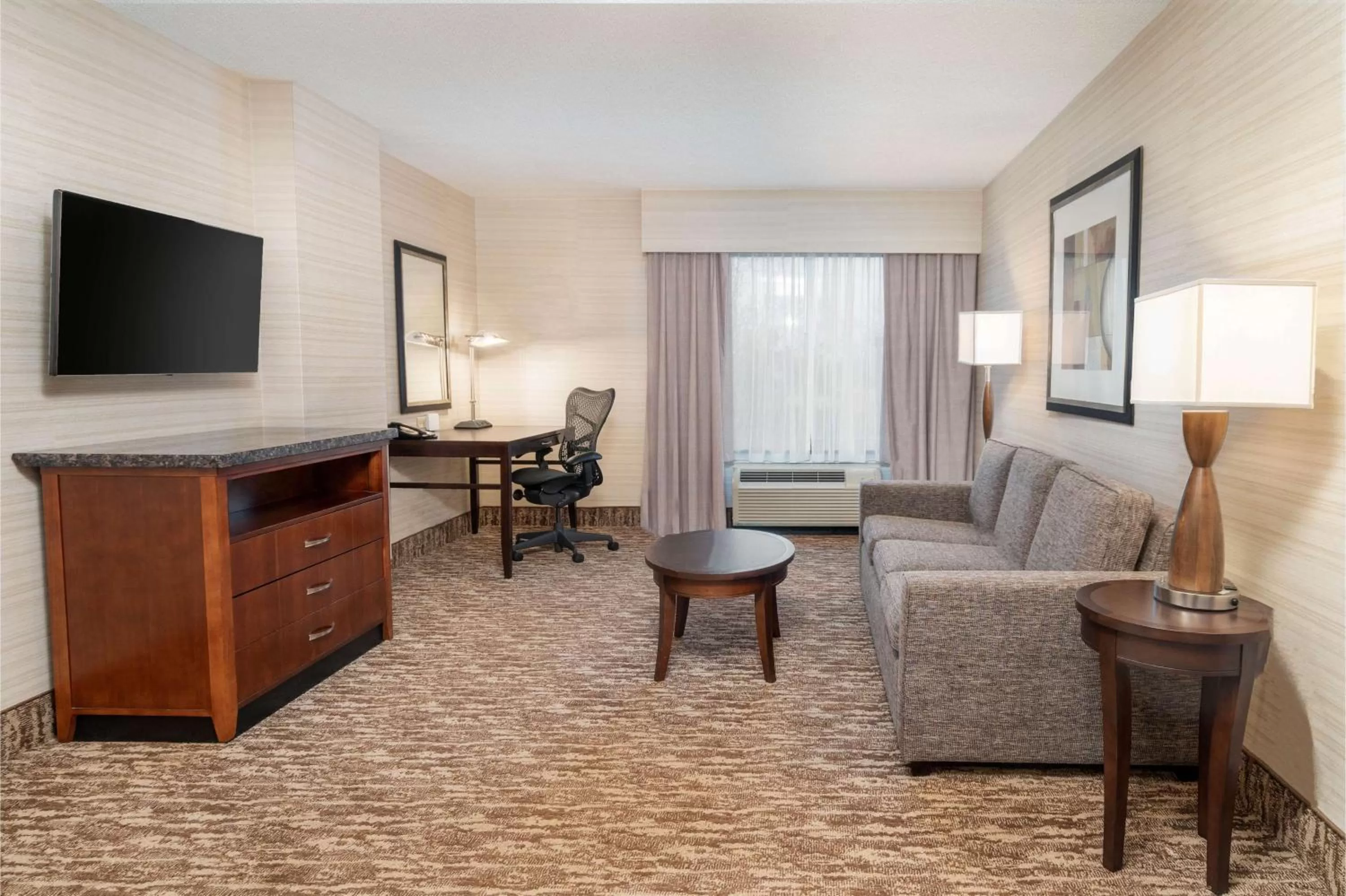 King Suite with Roll-In Shower - Mobility/Hearing Accessible in Hilton Garden Inn Hanover Arundel Mills, MD