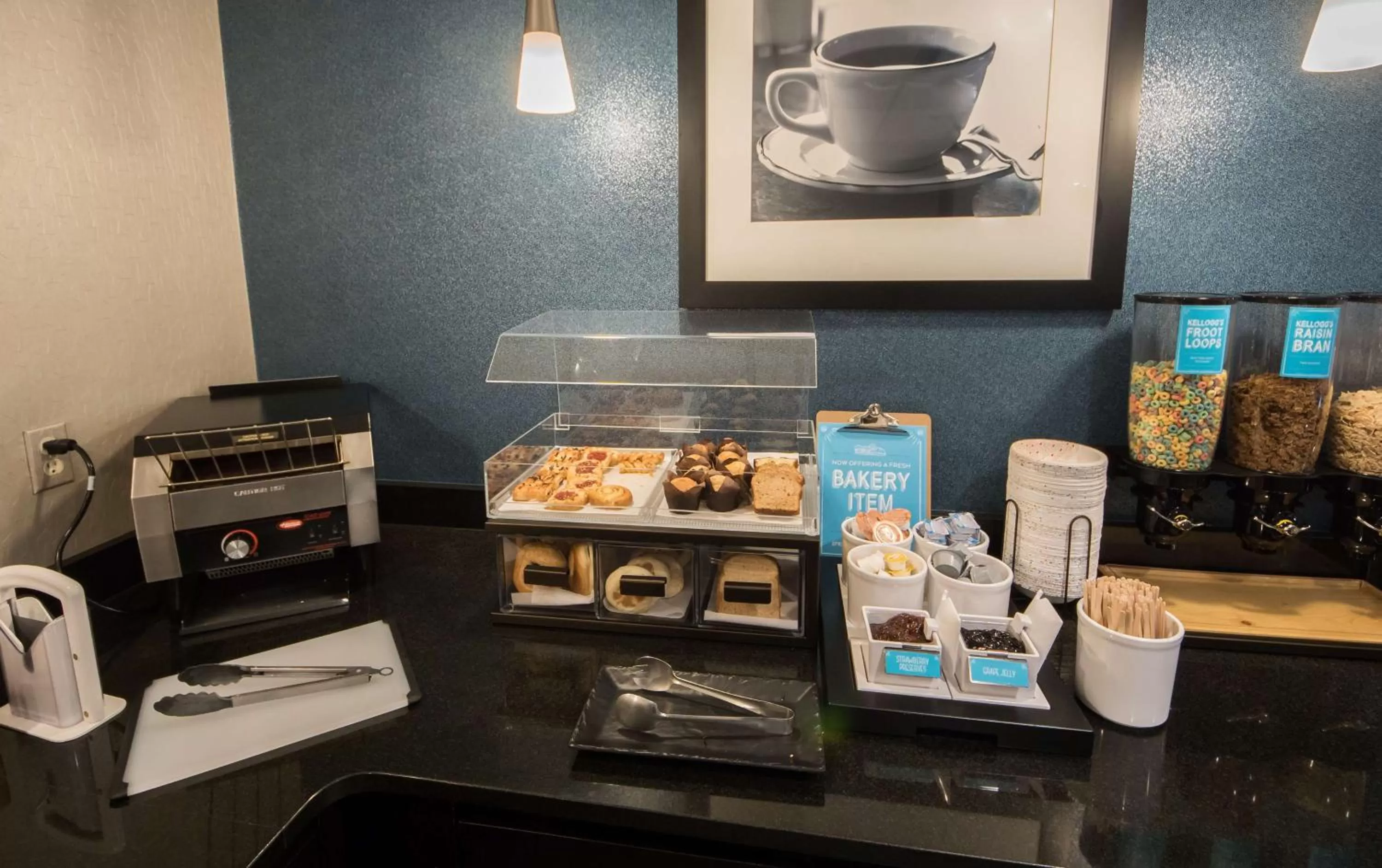 Breakfast in Hampton Inn Lakeland