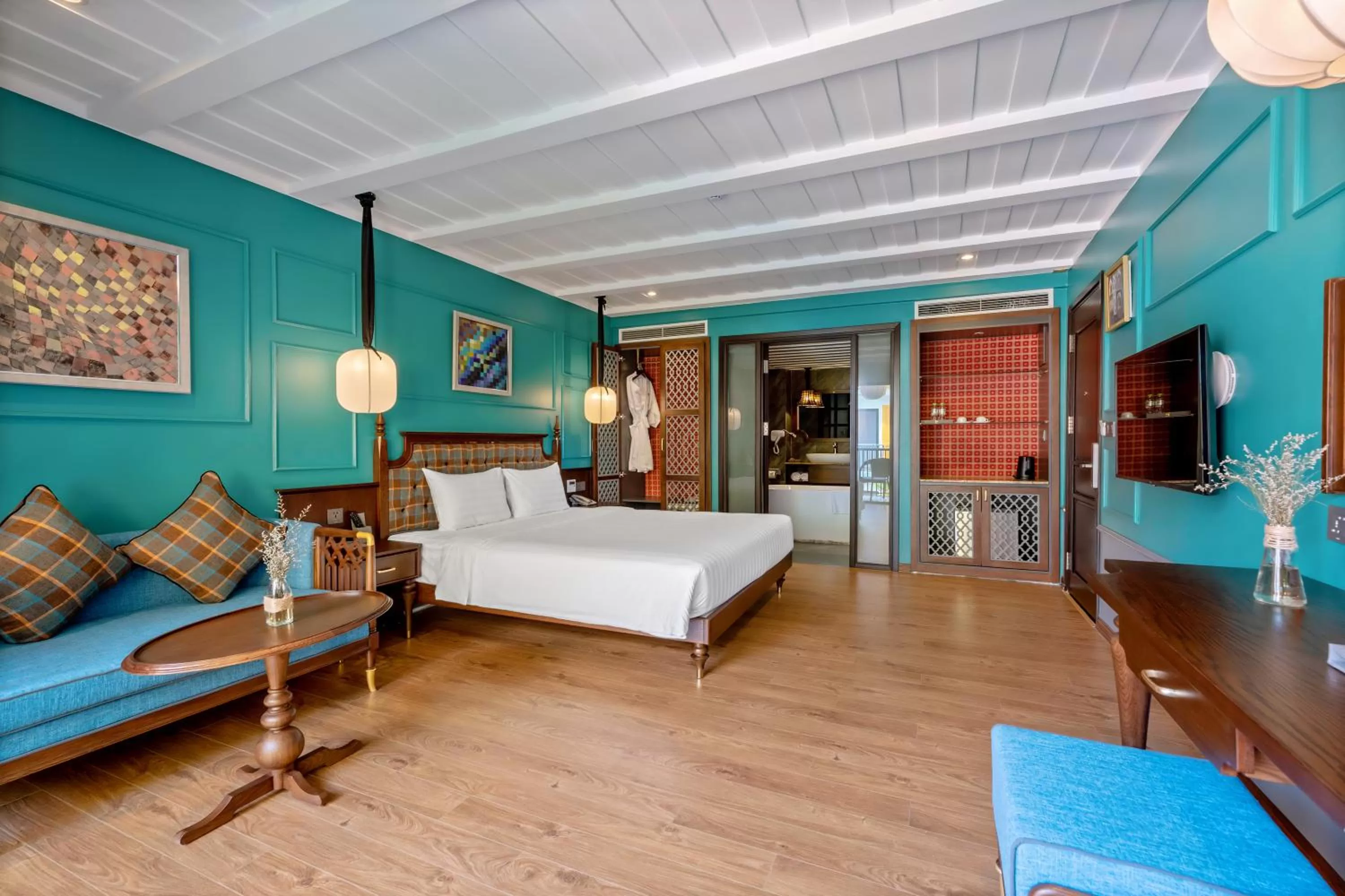 Bedroom, Bed in Son Hoi An Boutique Hotel & Spa