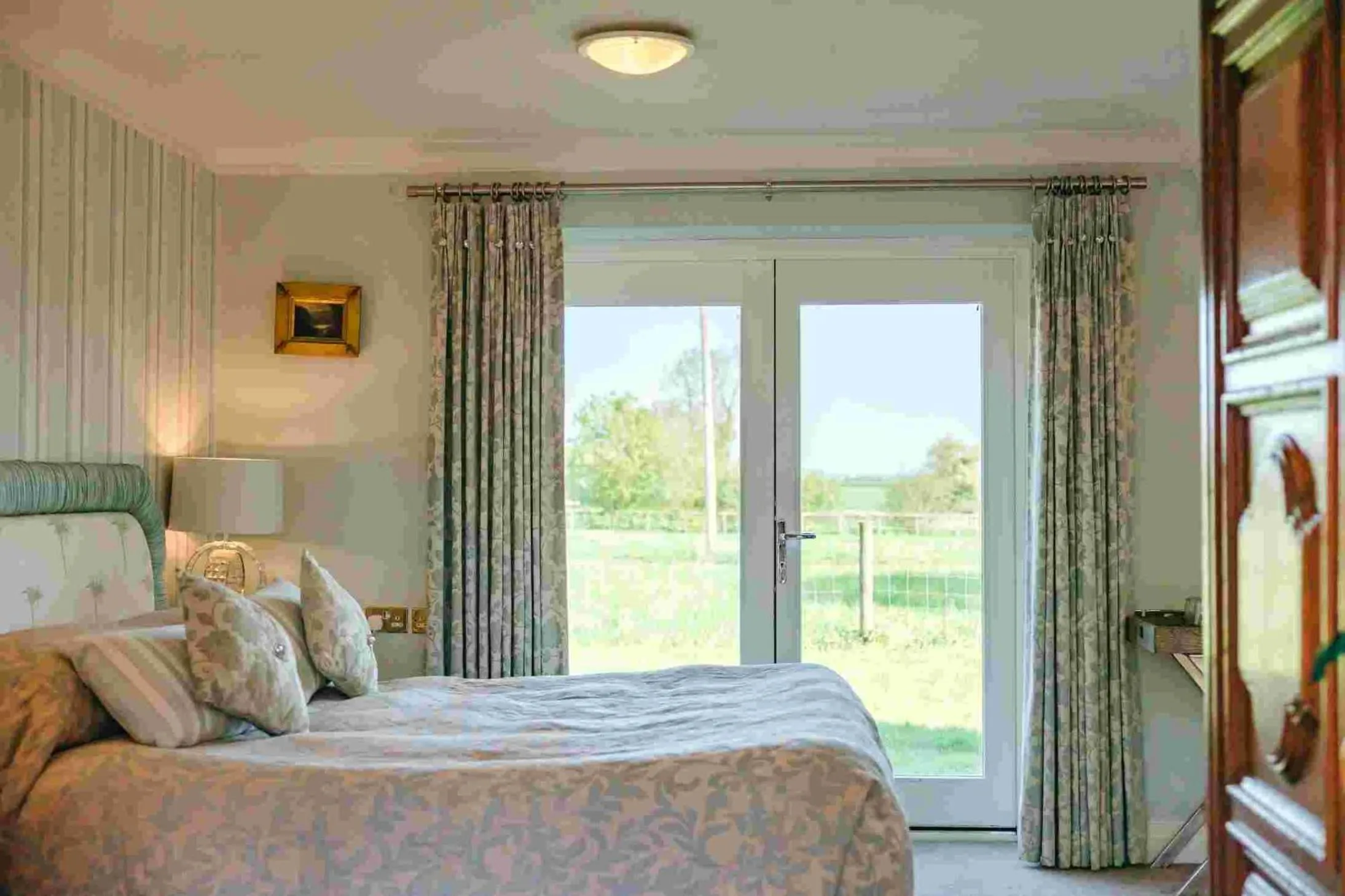 Patio, Bed in The Old Vicarage