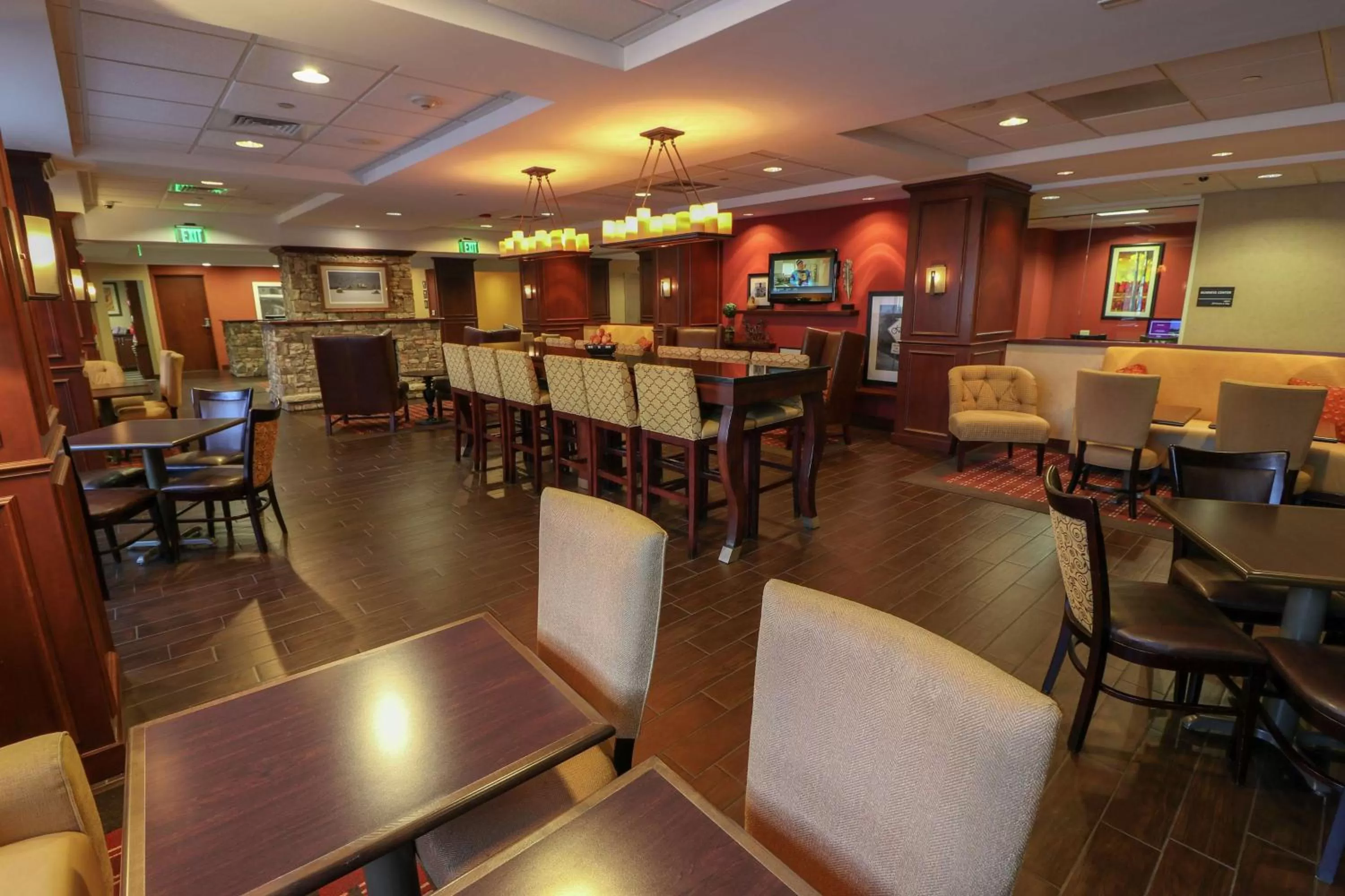 Lobby or reception in Hampton Inn Lincolnton