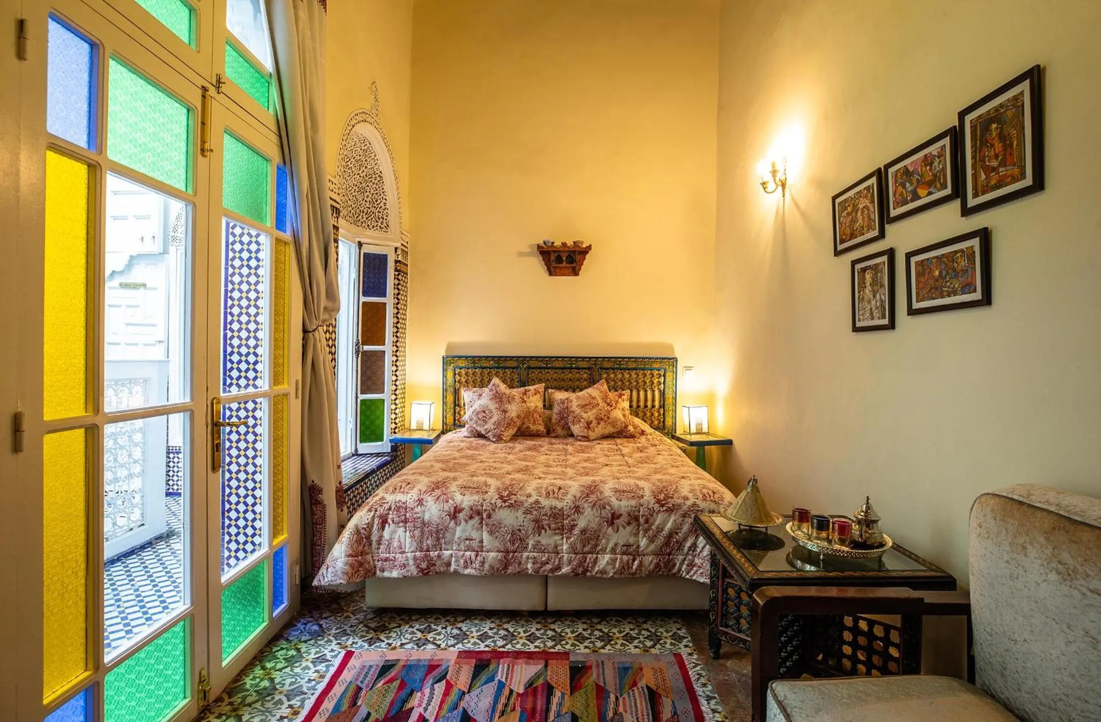 Photo of the whole room, Bed in Dar Kika Salam By DKS