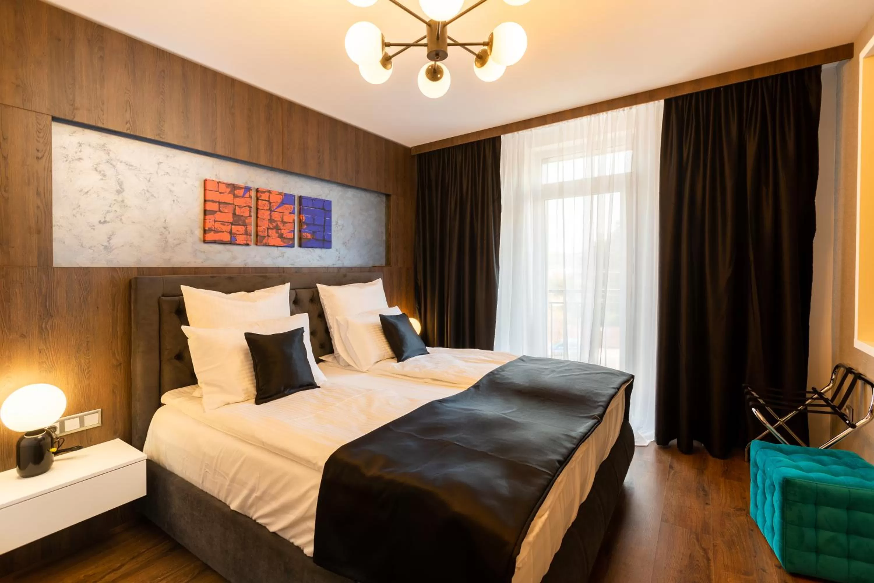 Bed in Bach Apartments