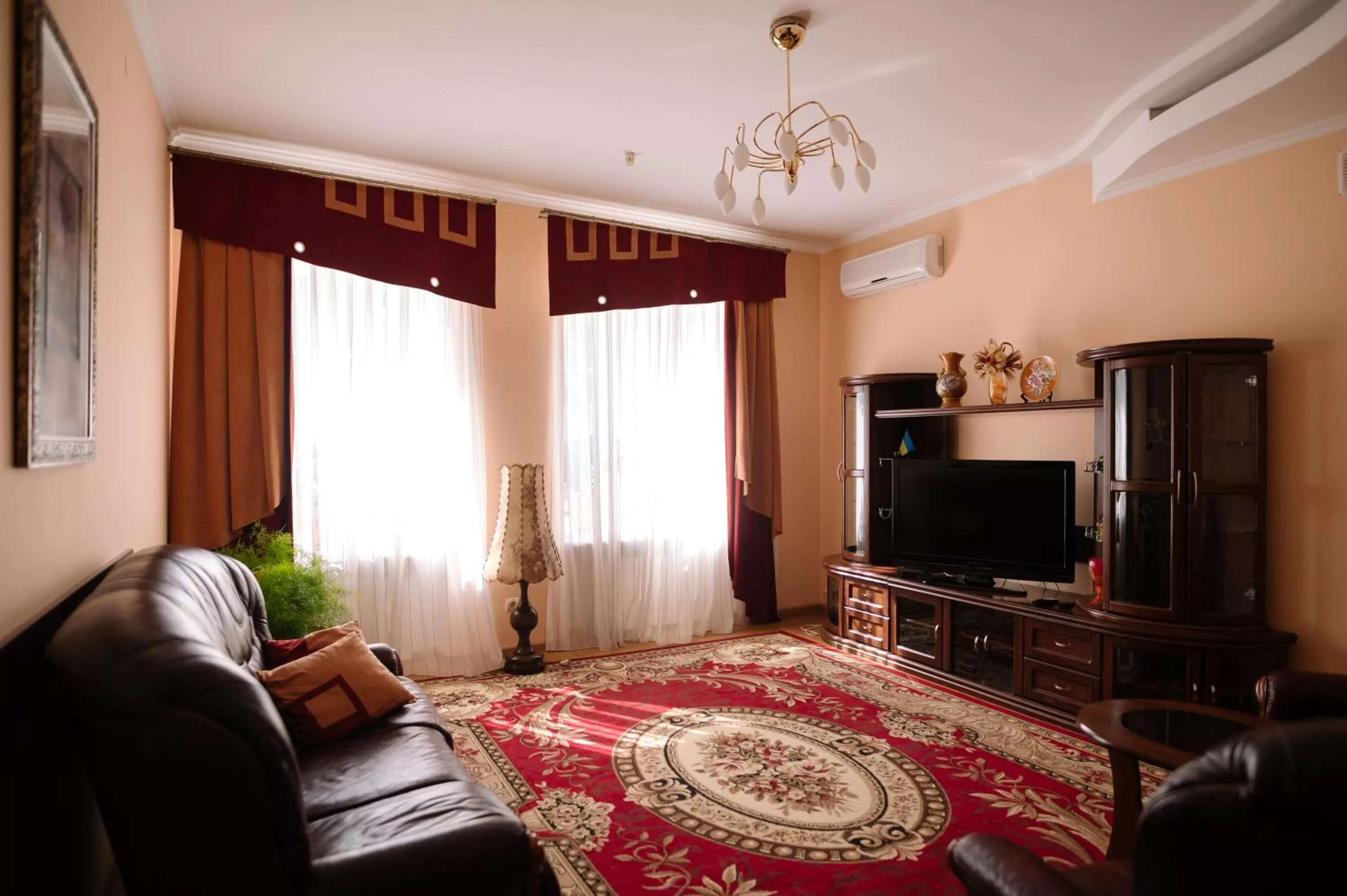 Communal lounge/ TV room, Seating Area in Hetman Hotel