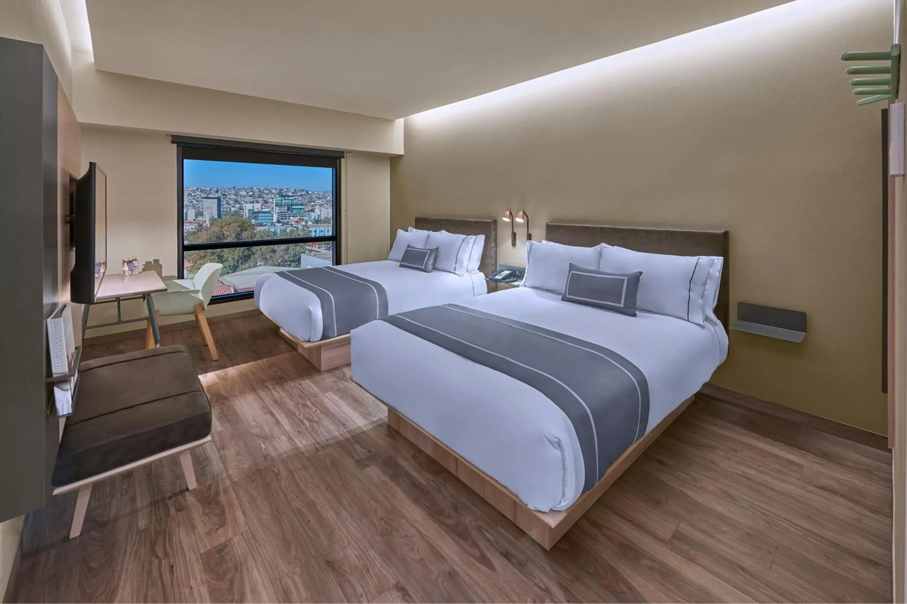 Double Room with Two Double Beds in City Express Plus by Marriott Tijuana Double Room with Two Double Beds in City Express Plus by Marriott Tijuana