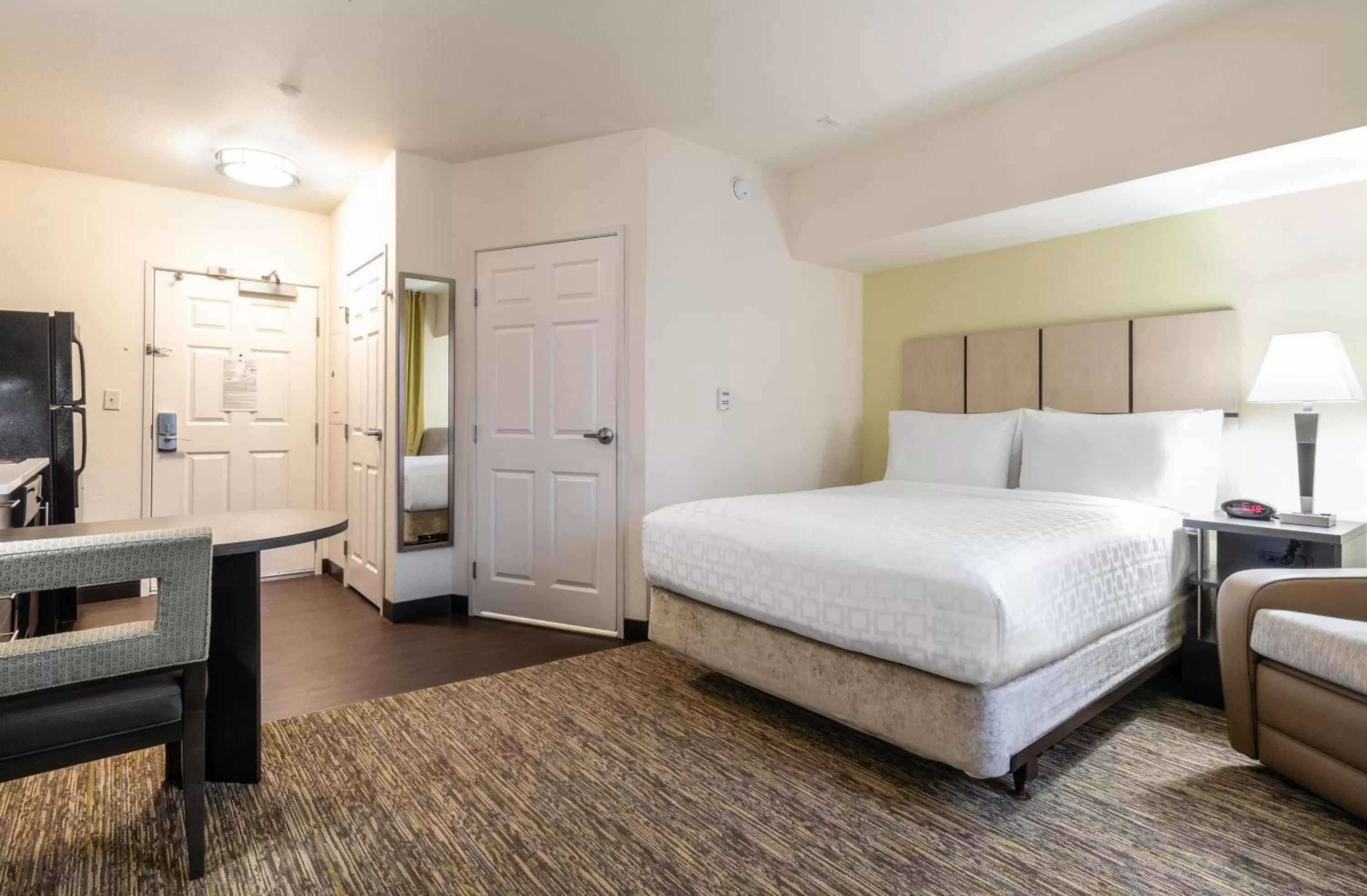 Bed in Candlewood Suites Portland Airport by IHG