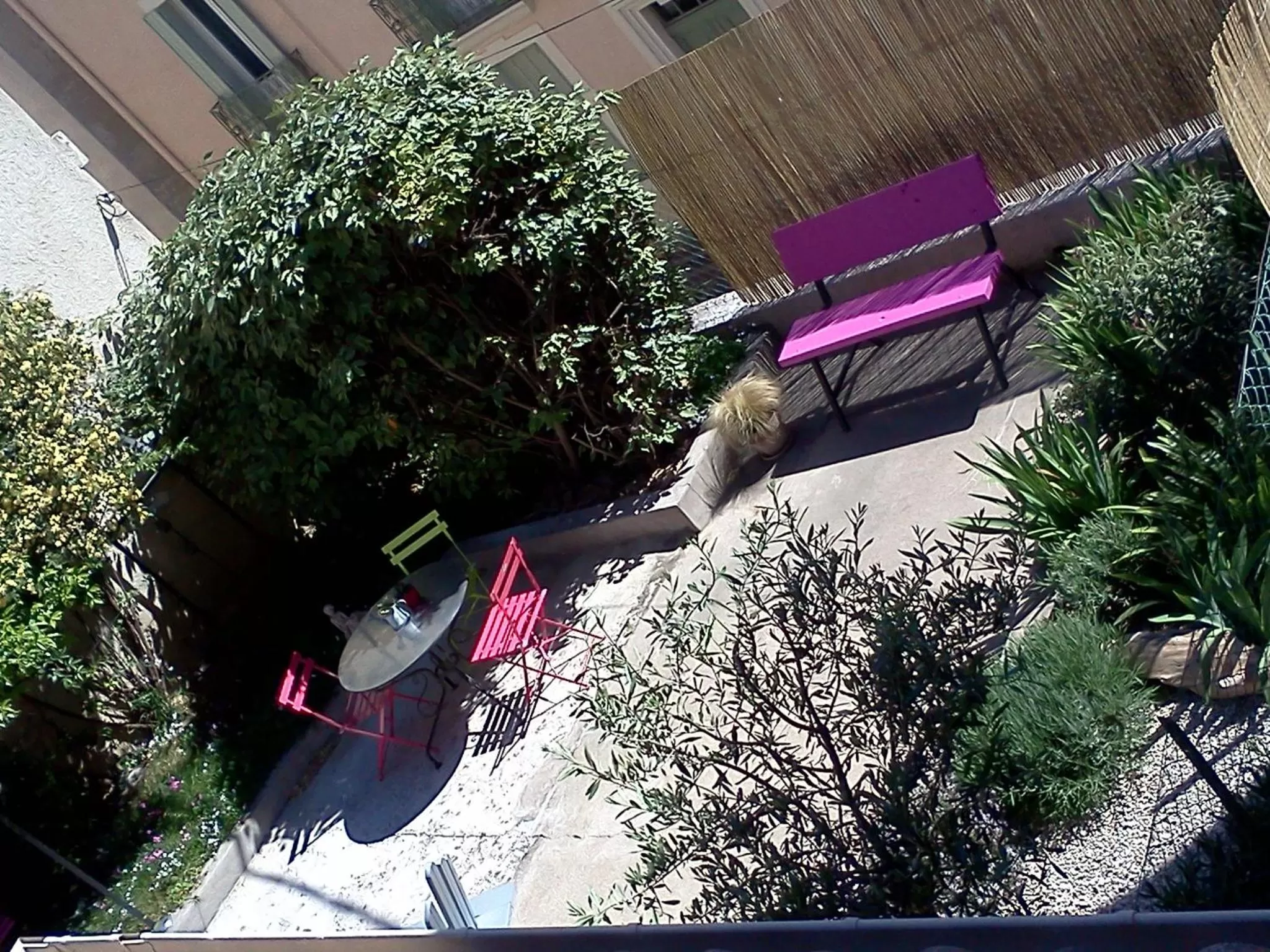 Patio in La Clé d'Or