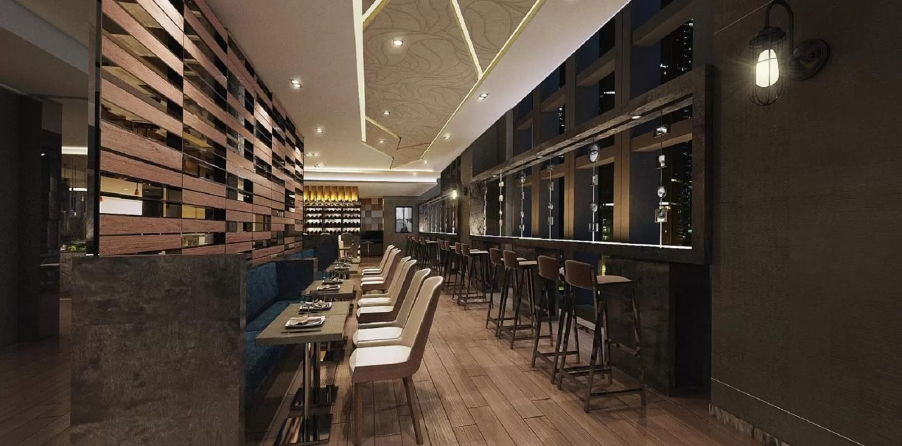 Lounge or bar in Caesar Metro Taipei