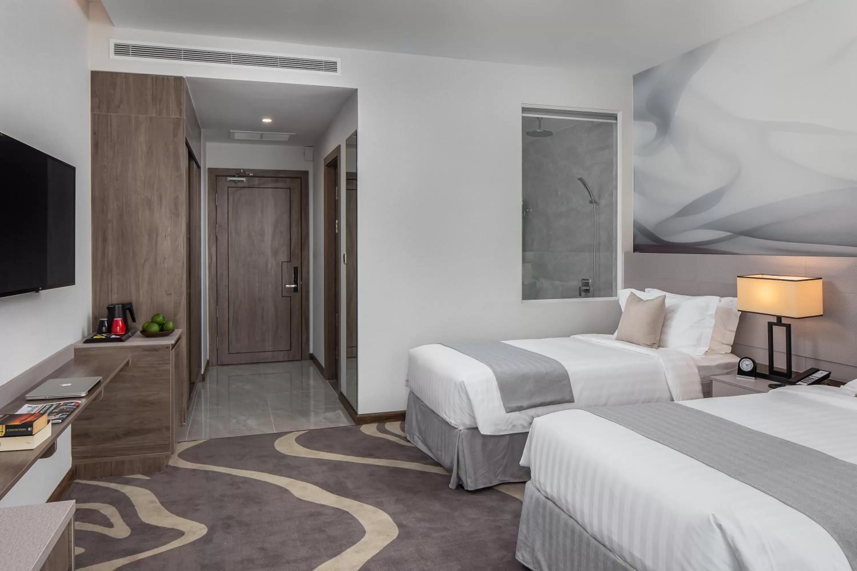 Bed in Sensory Park Urban Hotel