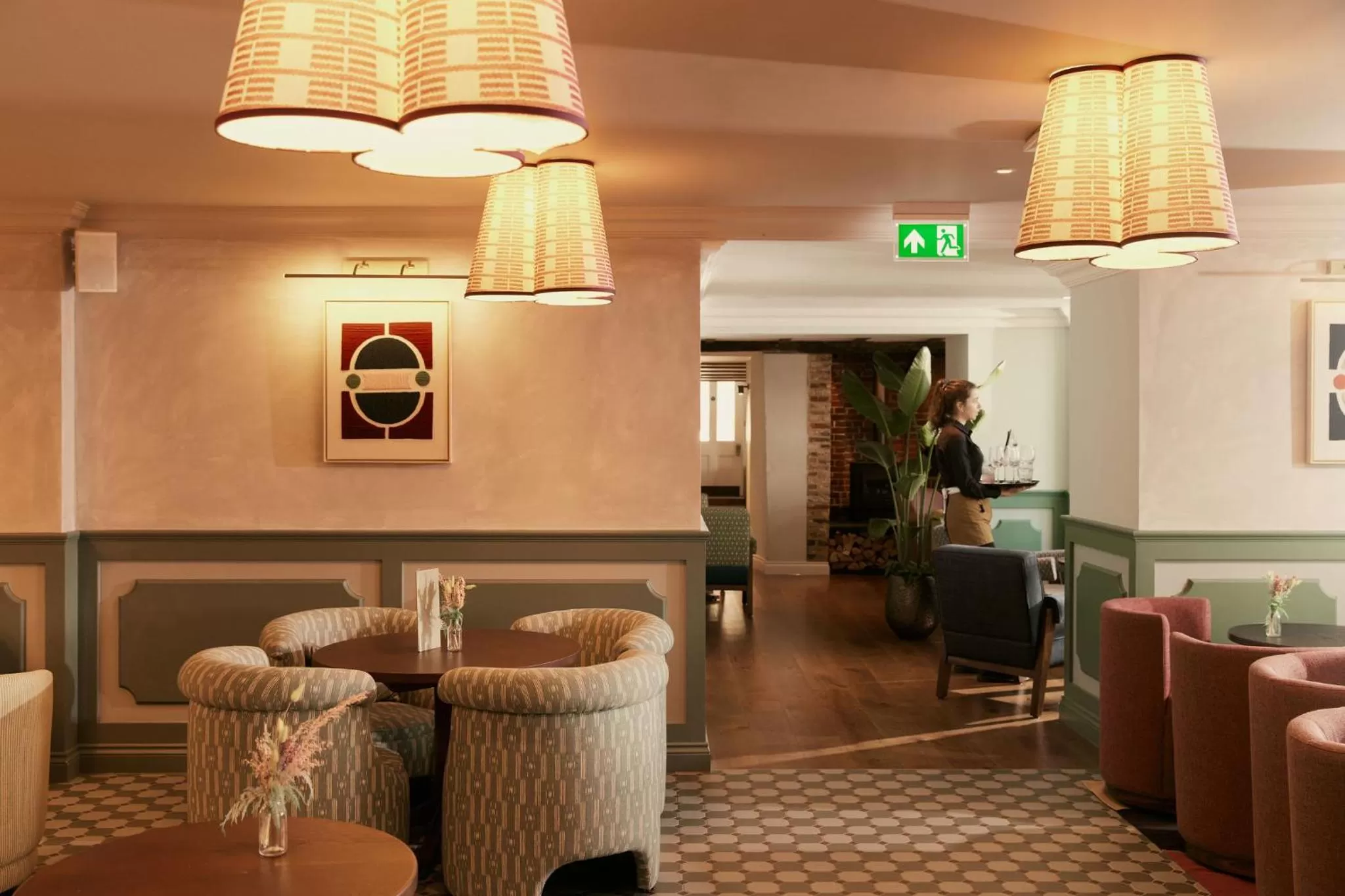 Lounge or bar, Lobby/Reception in The Georgian, Coppa Club