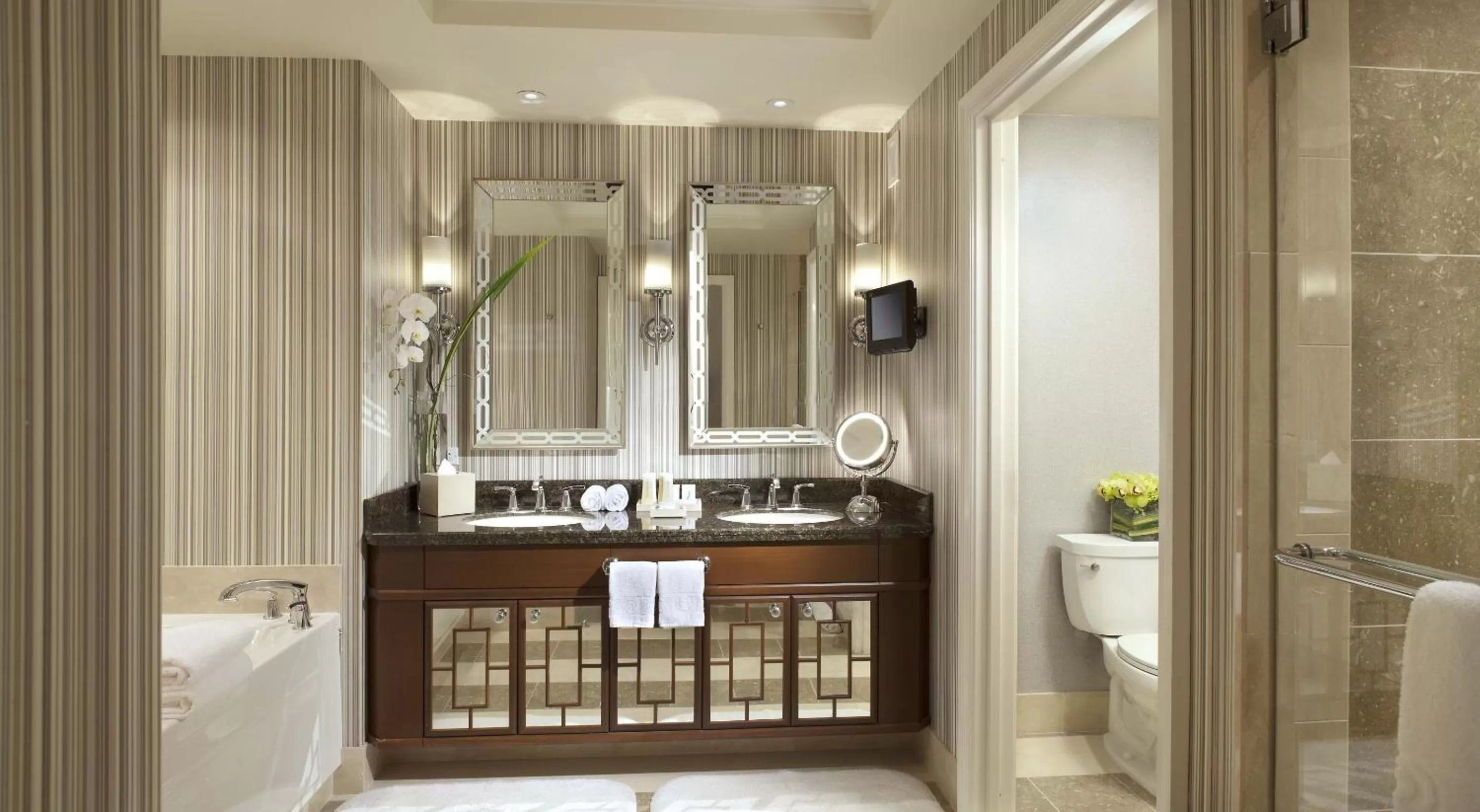 Bathroom in Caesars Palace Hotel & Casino