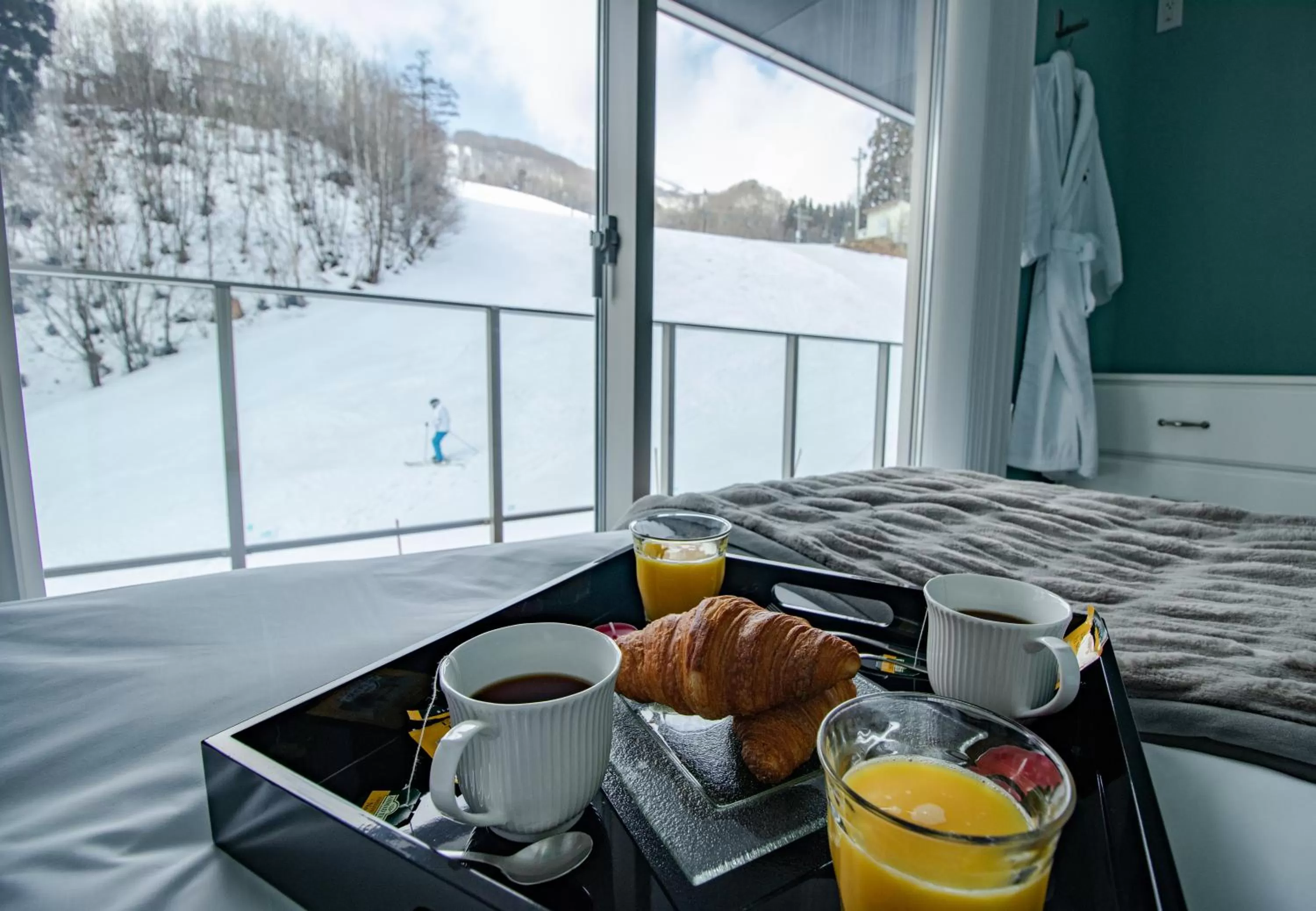Balcony/Terrace, Bed in STARRY
