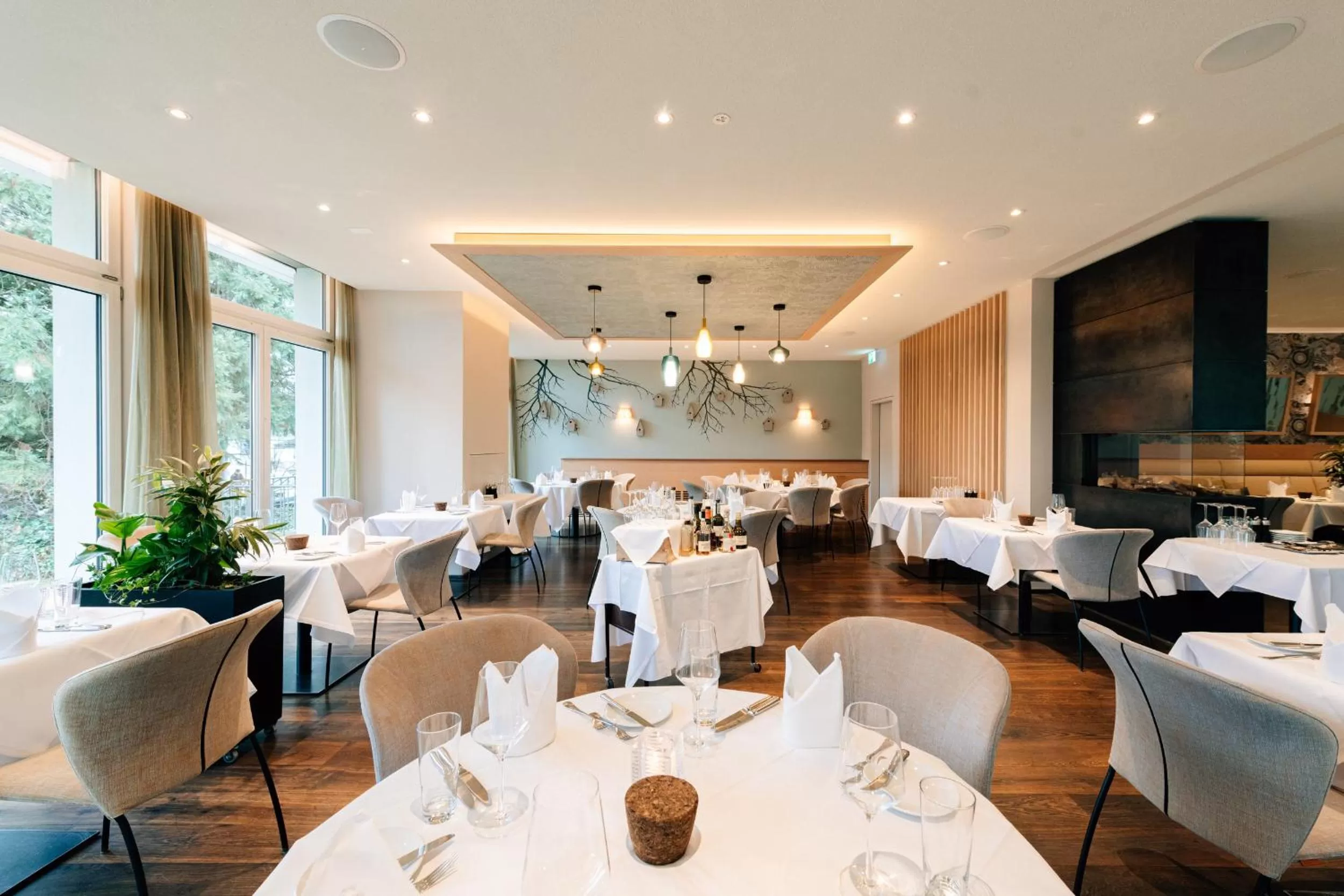 Restaurant/places to eat in Park Hotel Winterthur