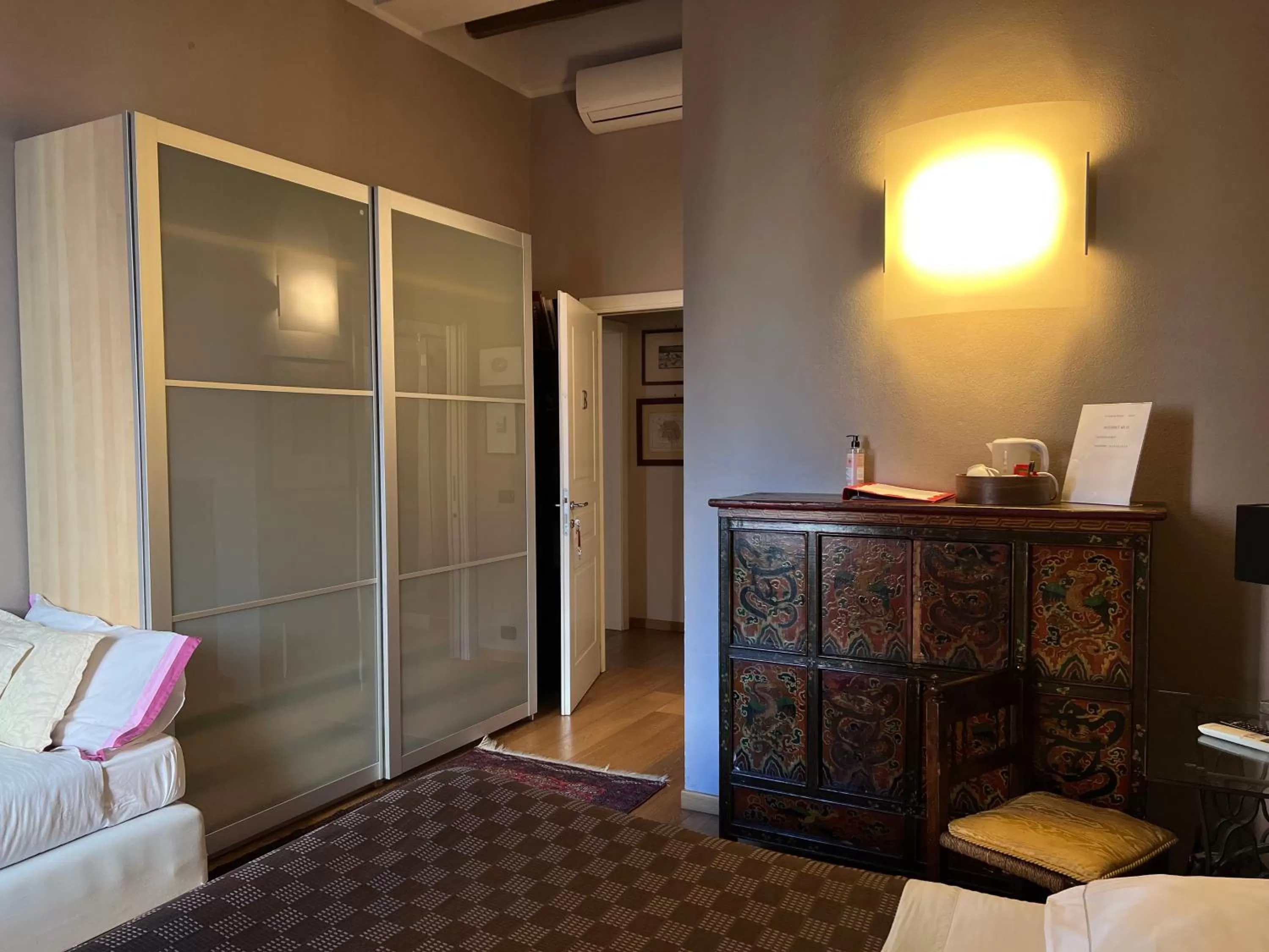 Bed in A Casa Di Paola Suite