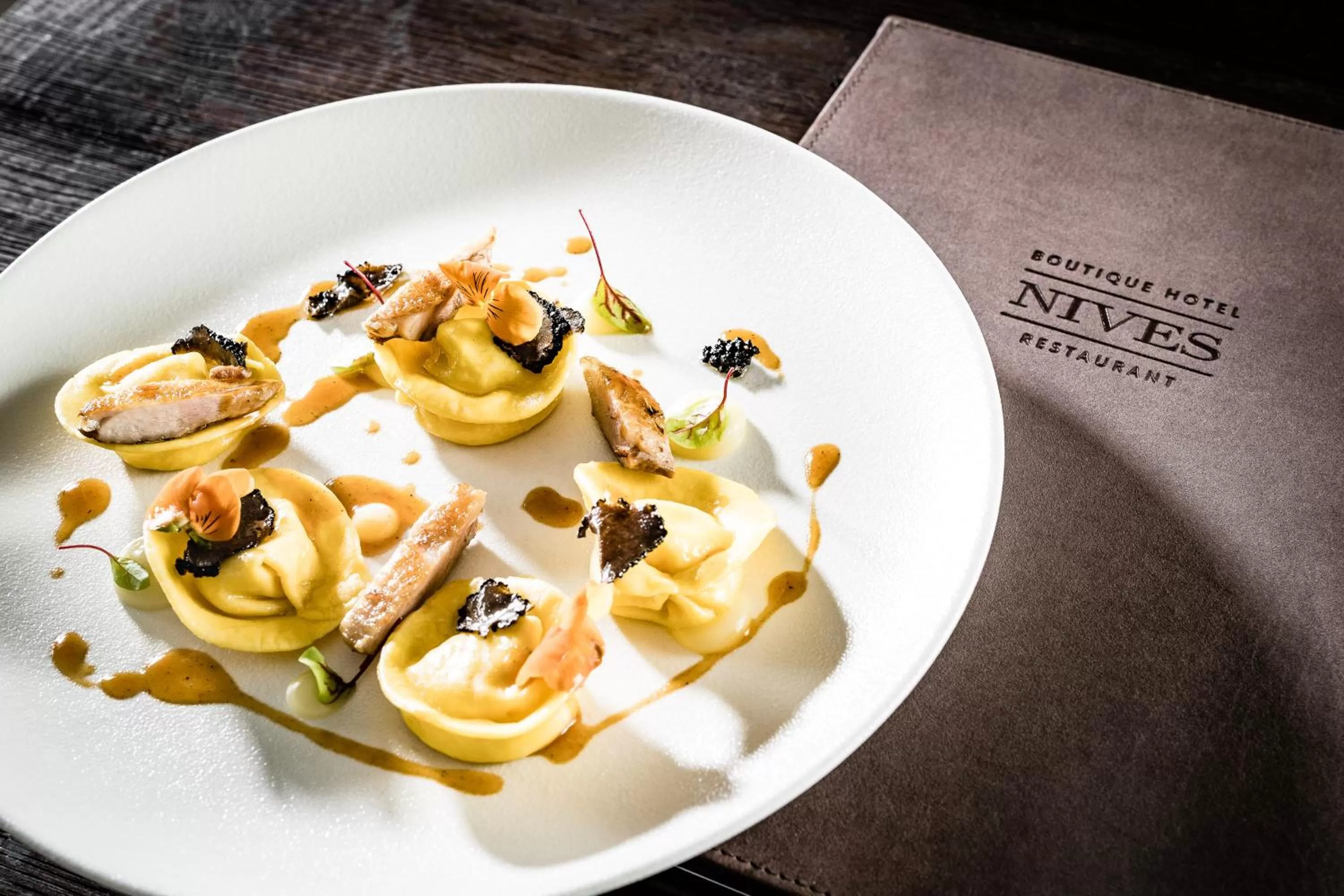 Food close-up in Boutique Hotel Nives - Luxury & Design in the Dolomites