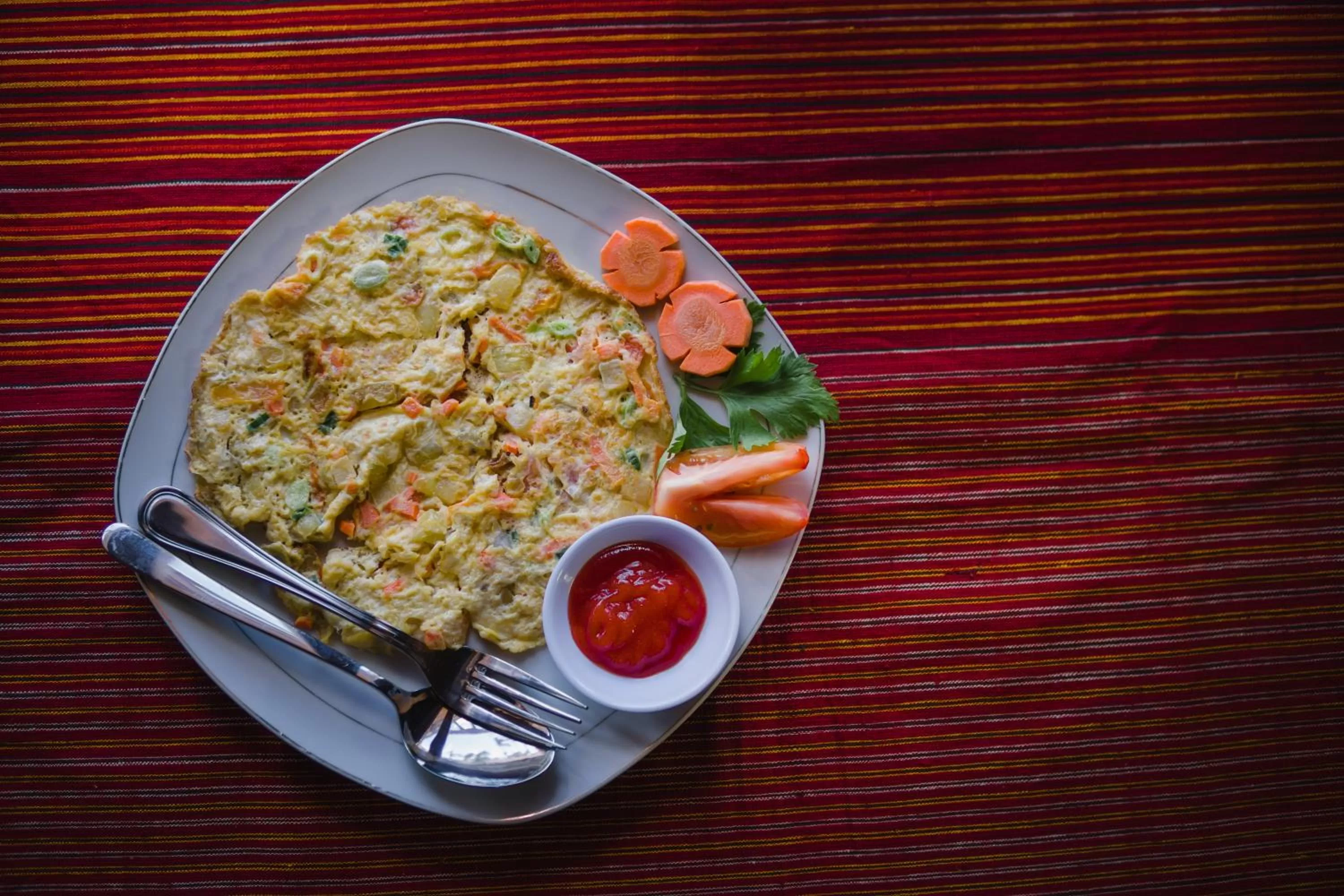 Food and drinks in Pi Karya Beach