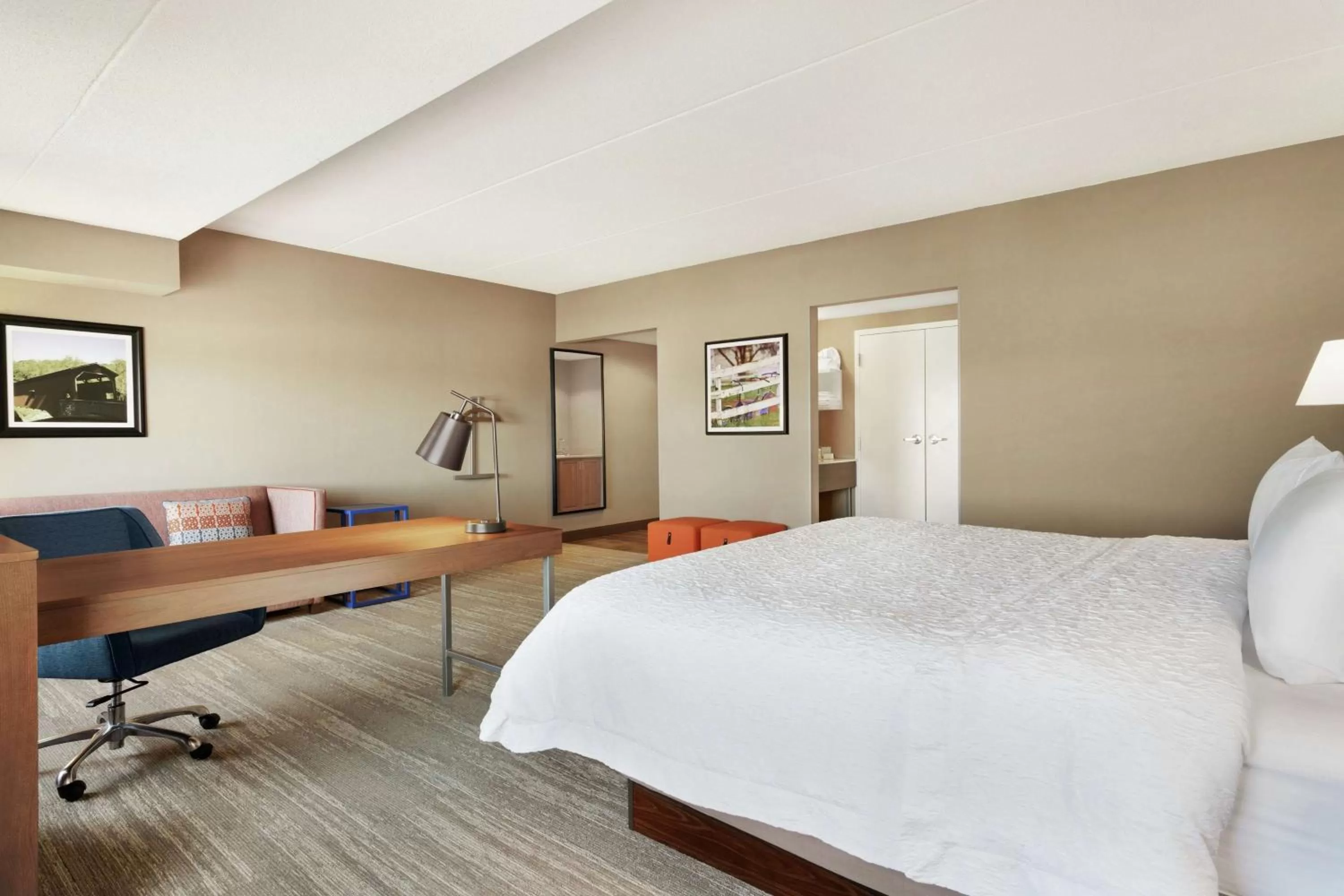 King Studio Suite with Sofa Bed - Non-Smoking in Hampton Inn & Suites Ephrata - Mountain Springs