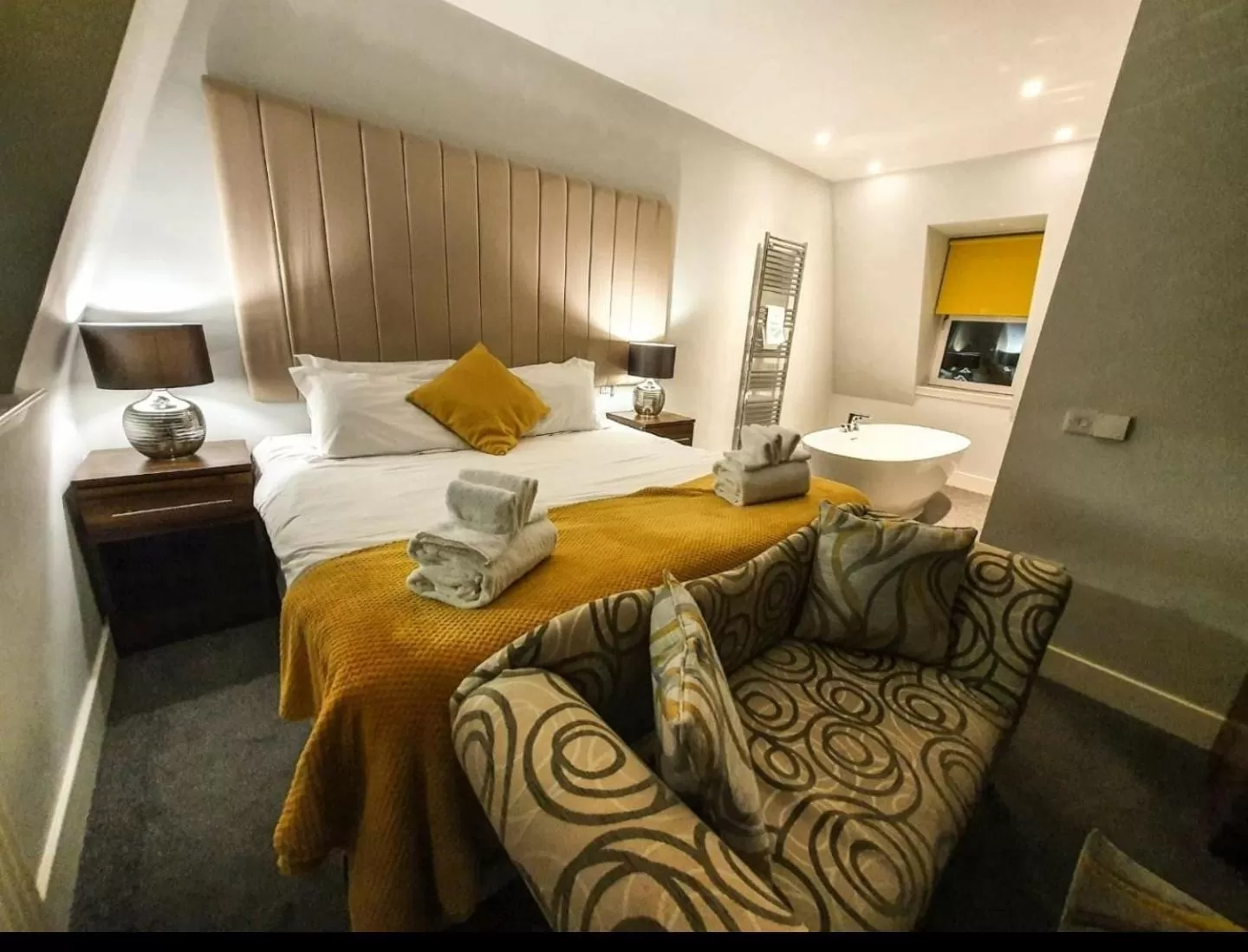 Bed in The Birchtree Hotel