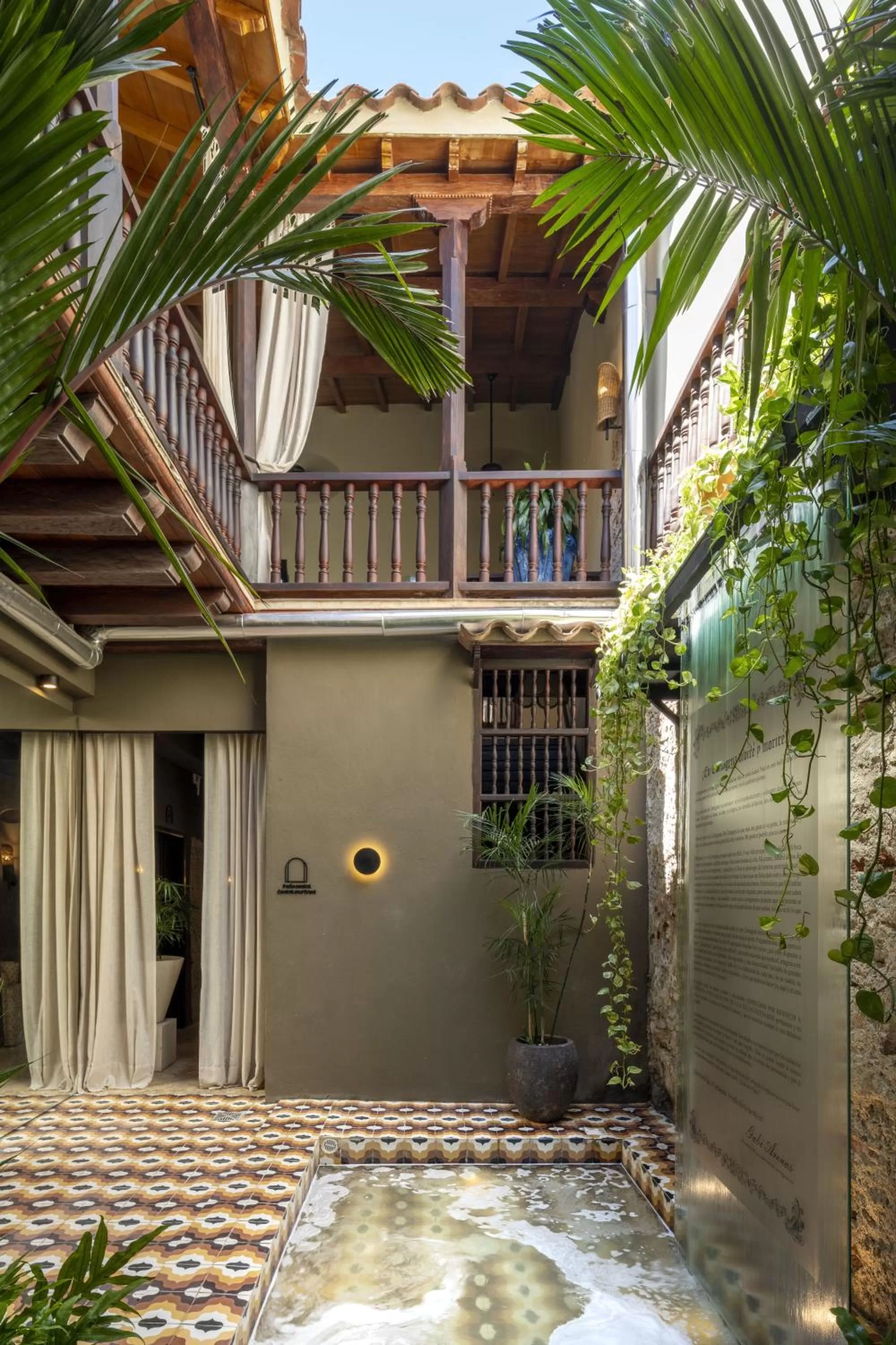 Garden view in Privado Designer Boutique Hotel