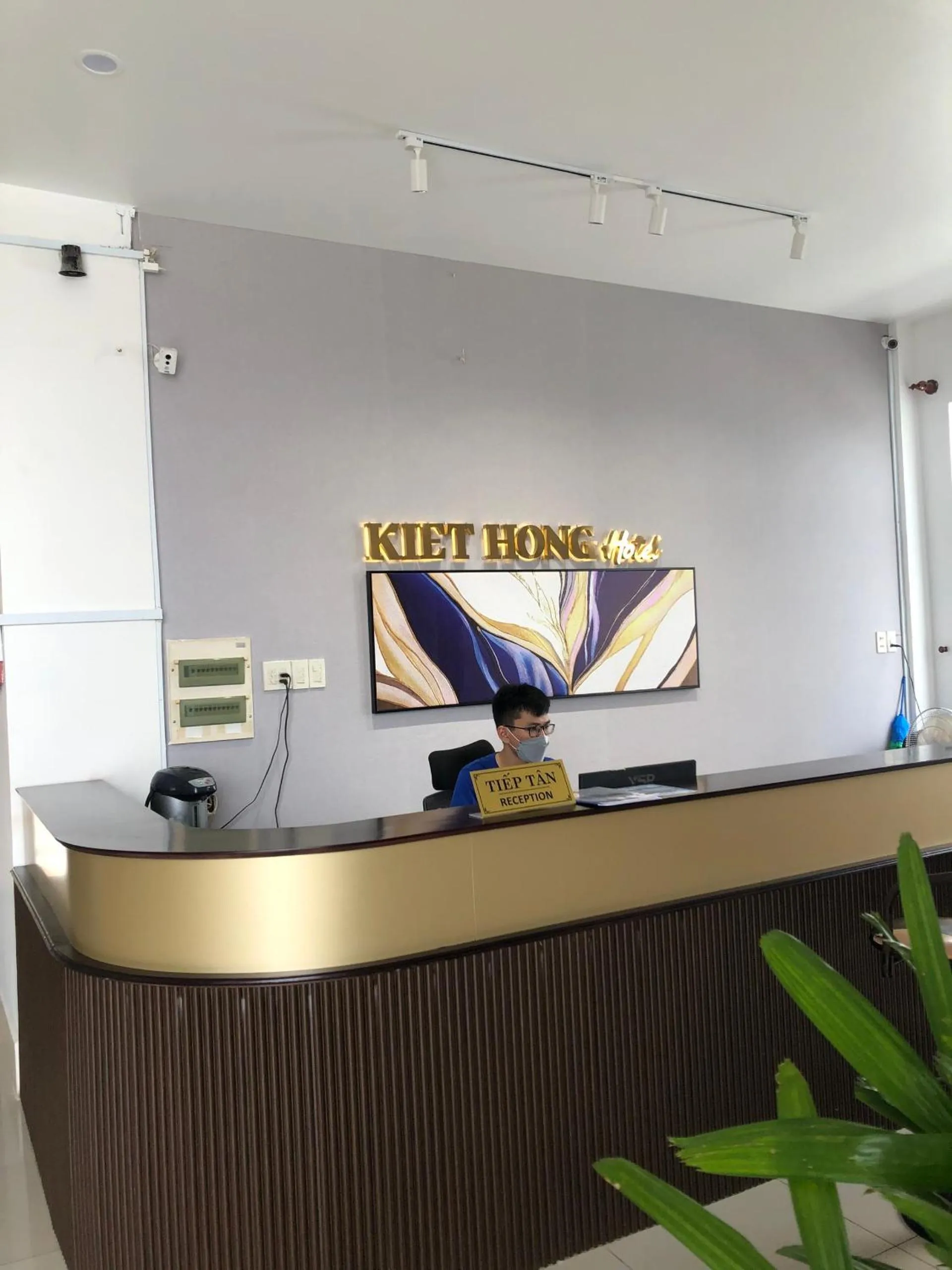 Lobby or reception in Kiet Hong Hotel