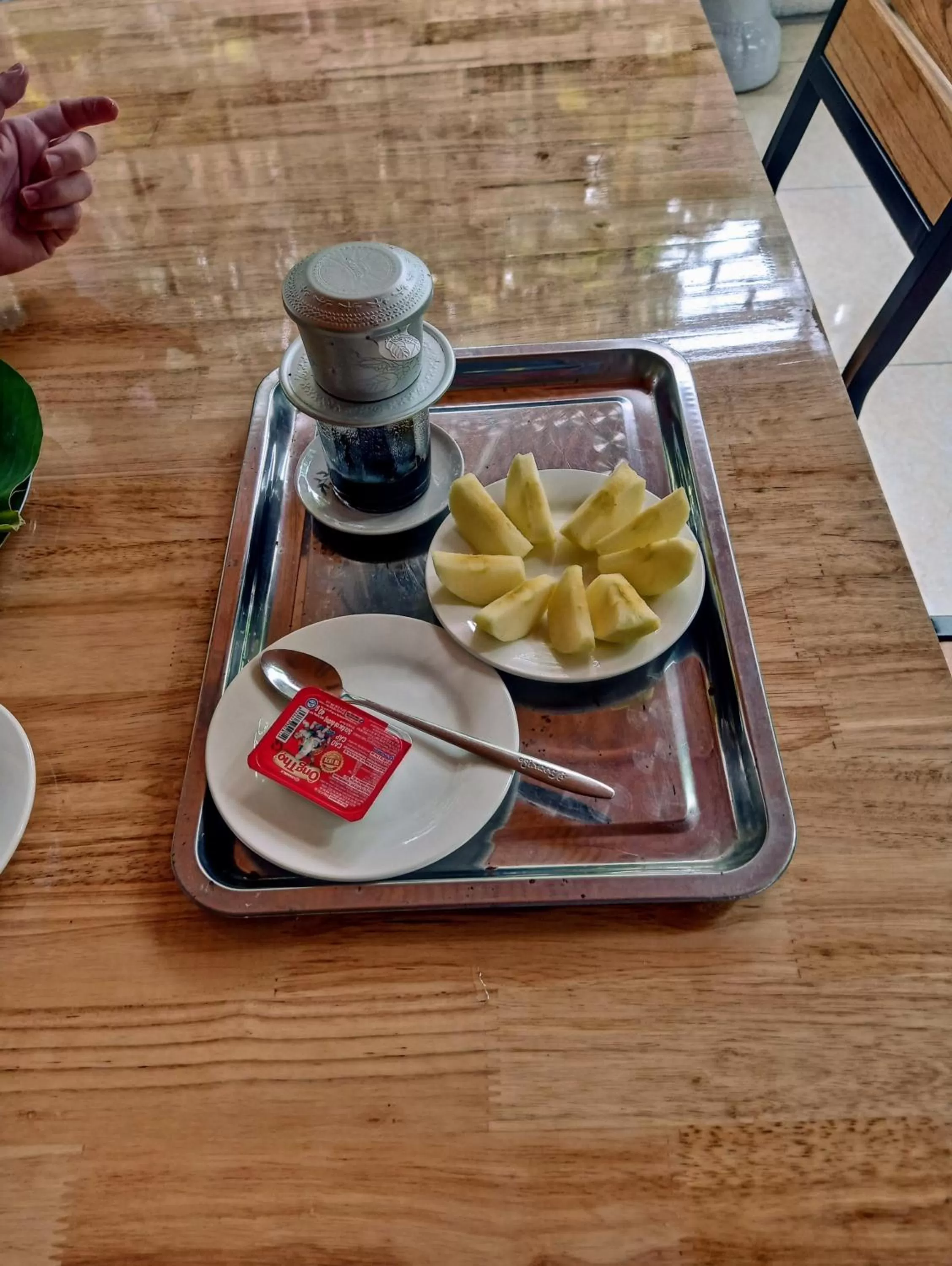 Continental breakfast in Green Space Homestay