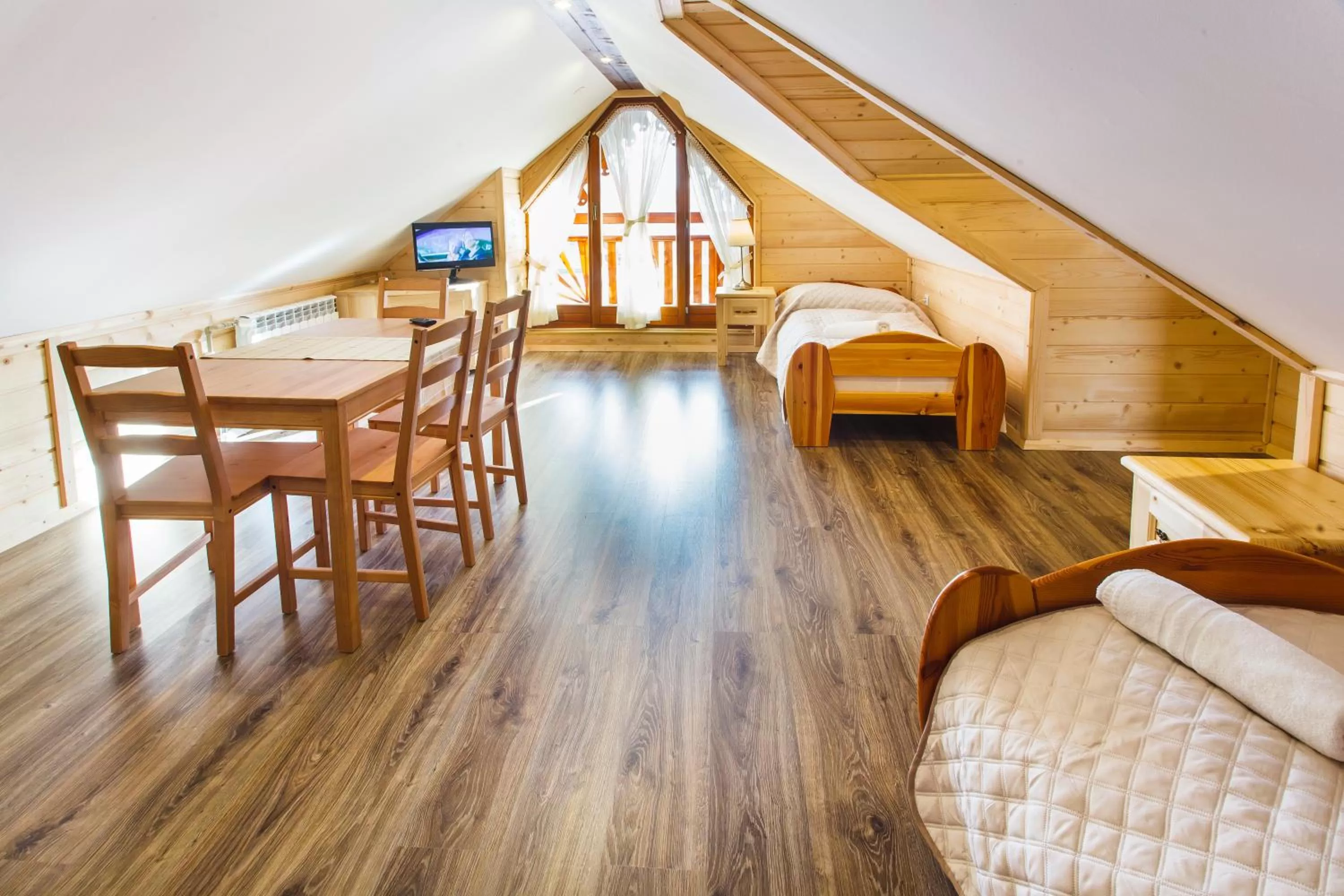 Photo of the whole room, Bed in Chata u Bronka