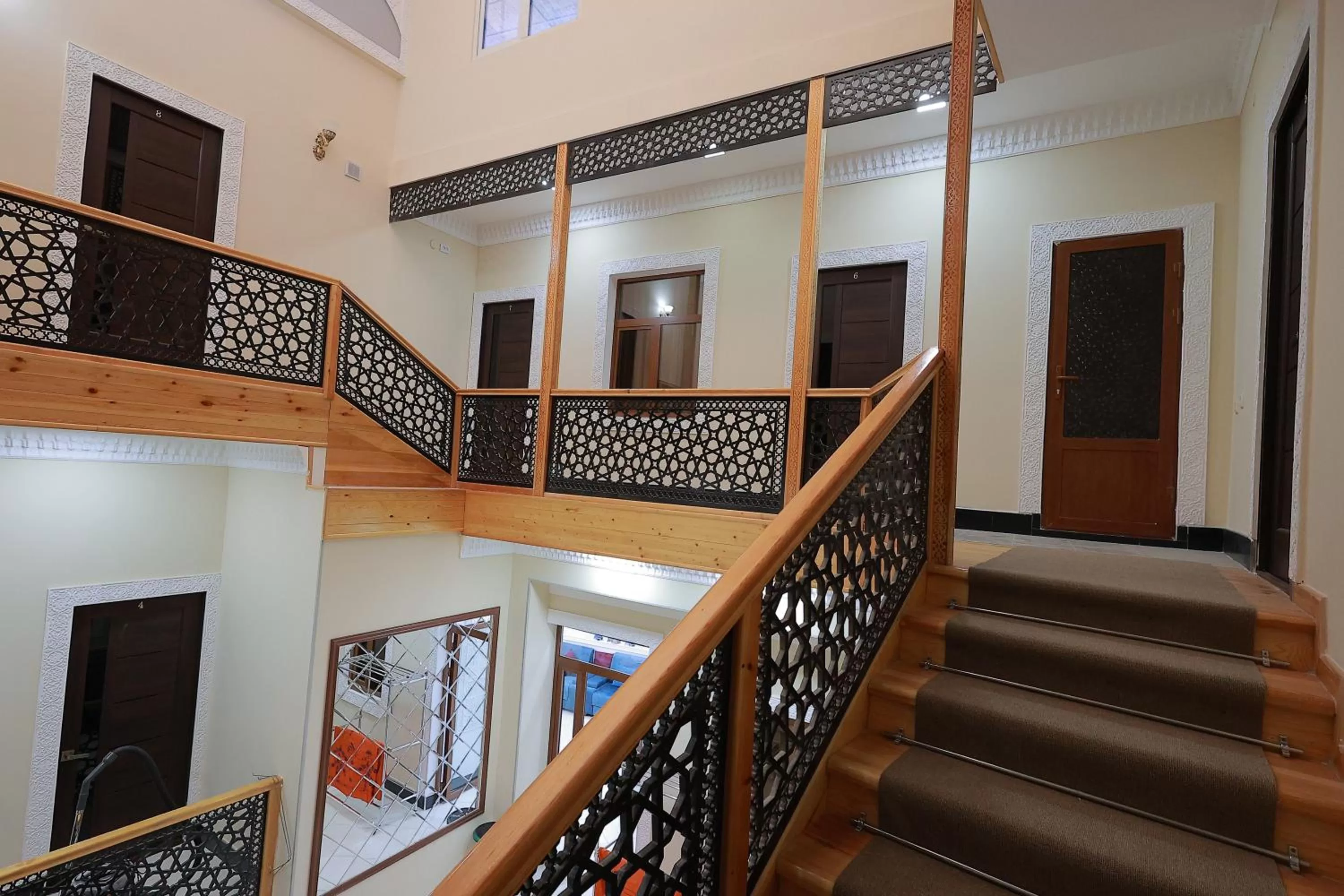 Property building, Balcony/Terrace in Jahangir Boutique Bukhara