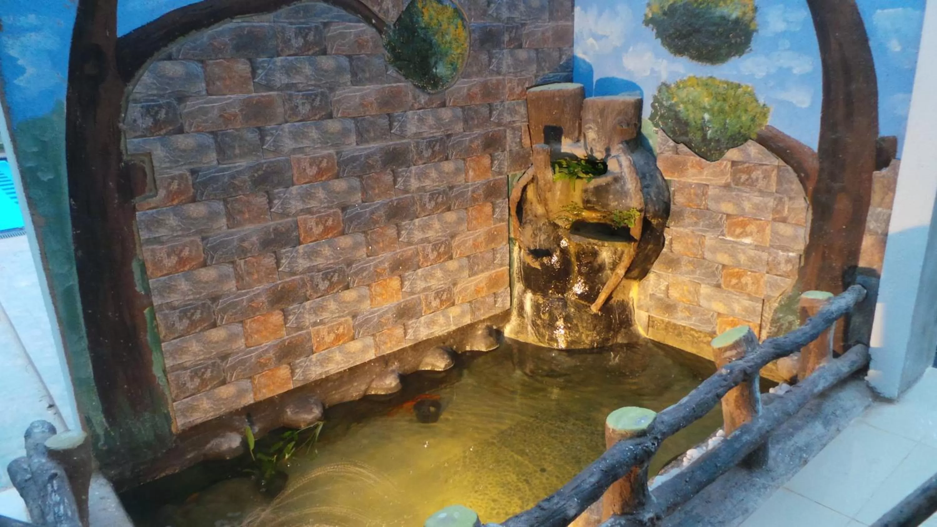 Garden in WindMill Beach Villa and Hotel