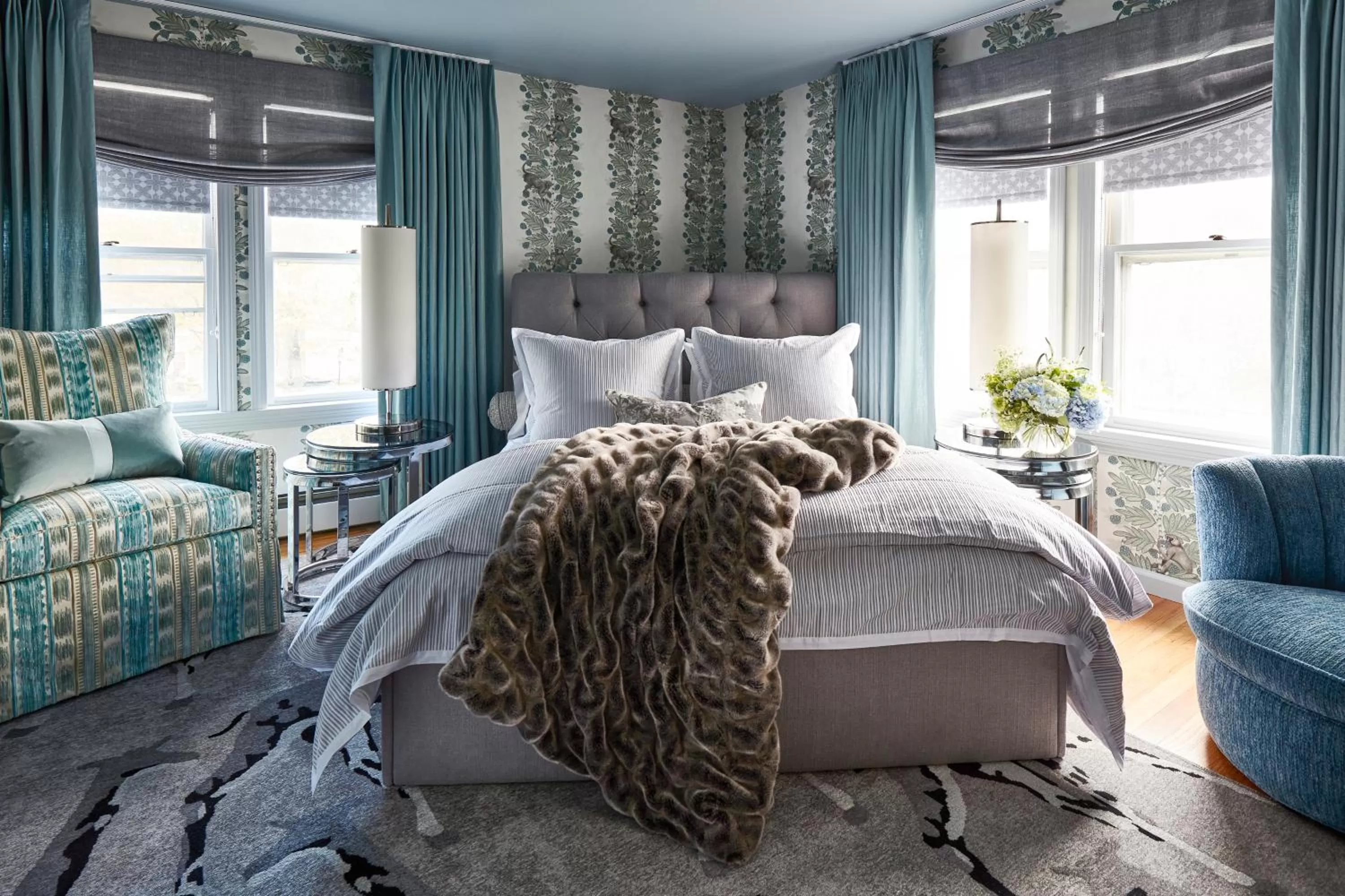 Bedroom, Bed in The Cornell Inn, Lenox & The Berkshires