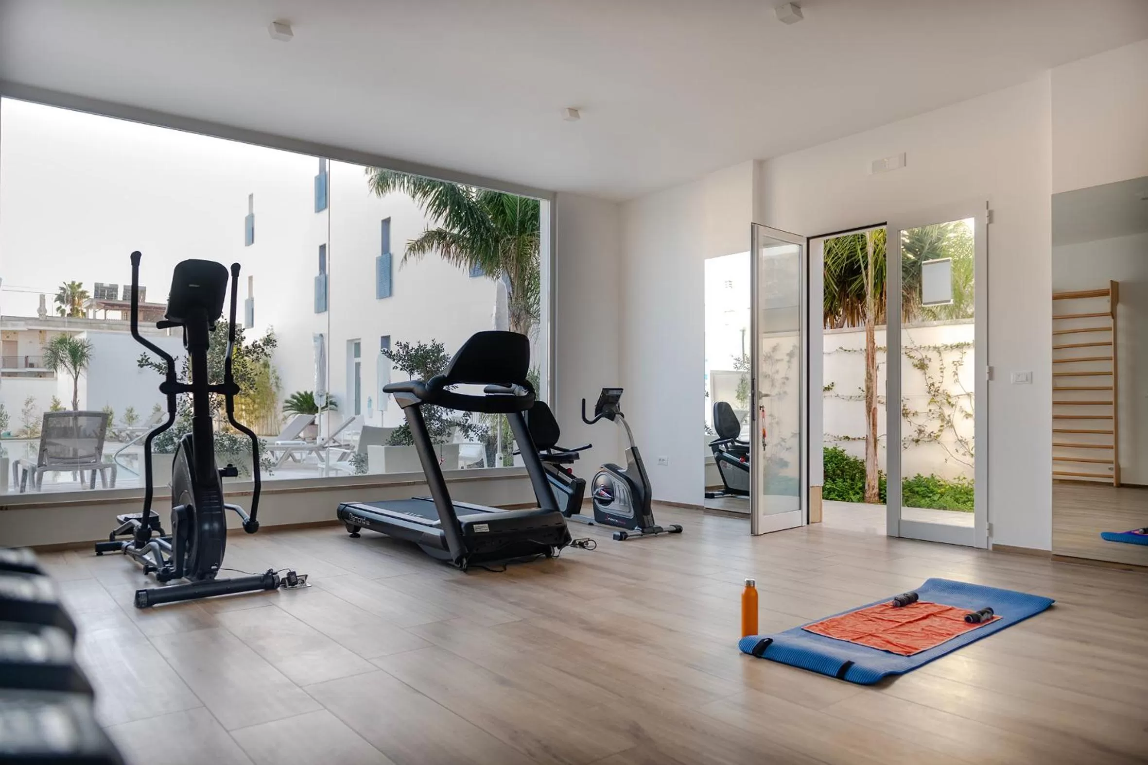 Fitness centre/facilities in Azzurra Aparthotel